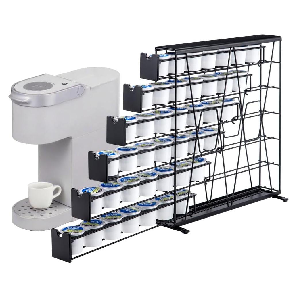 Soporte para cápsulas de café FlagShip 6 niveles 42 cápsulas