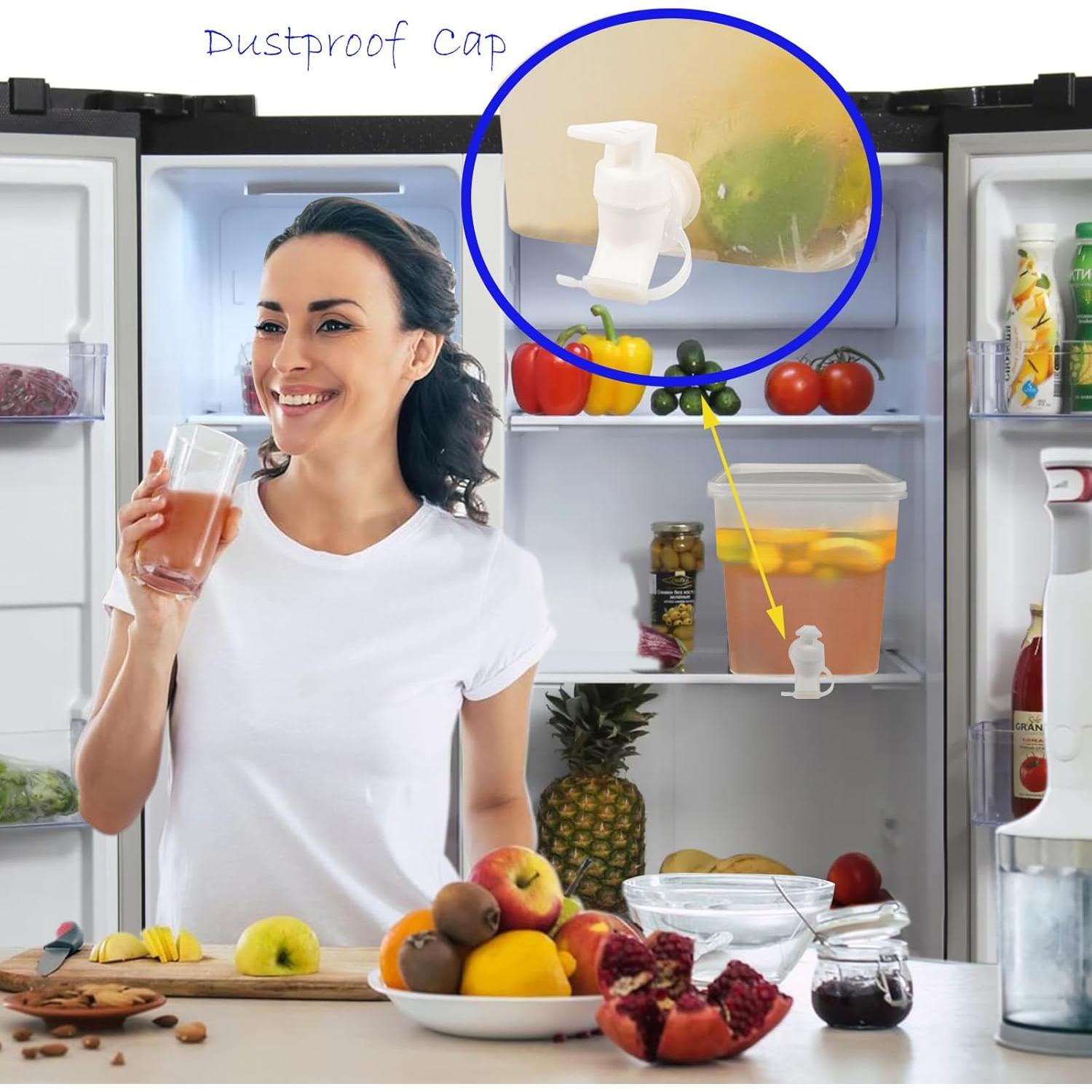 Dispensador de Bebidas BEWBBAT 4.9L con Grifo - 2 Paquetes