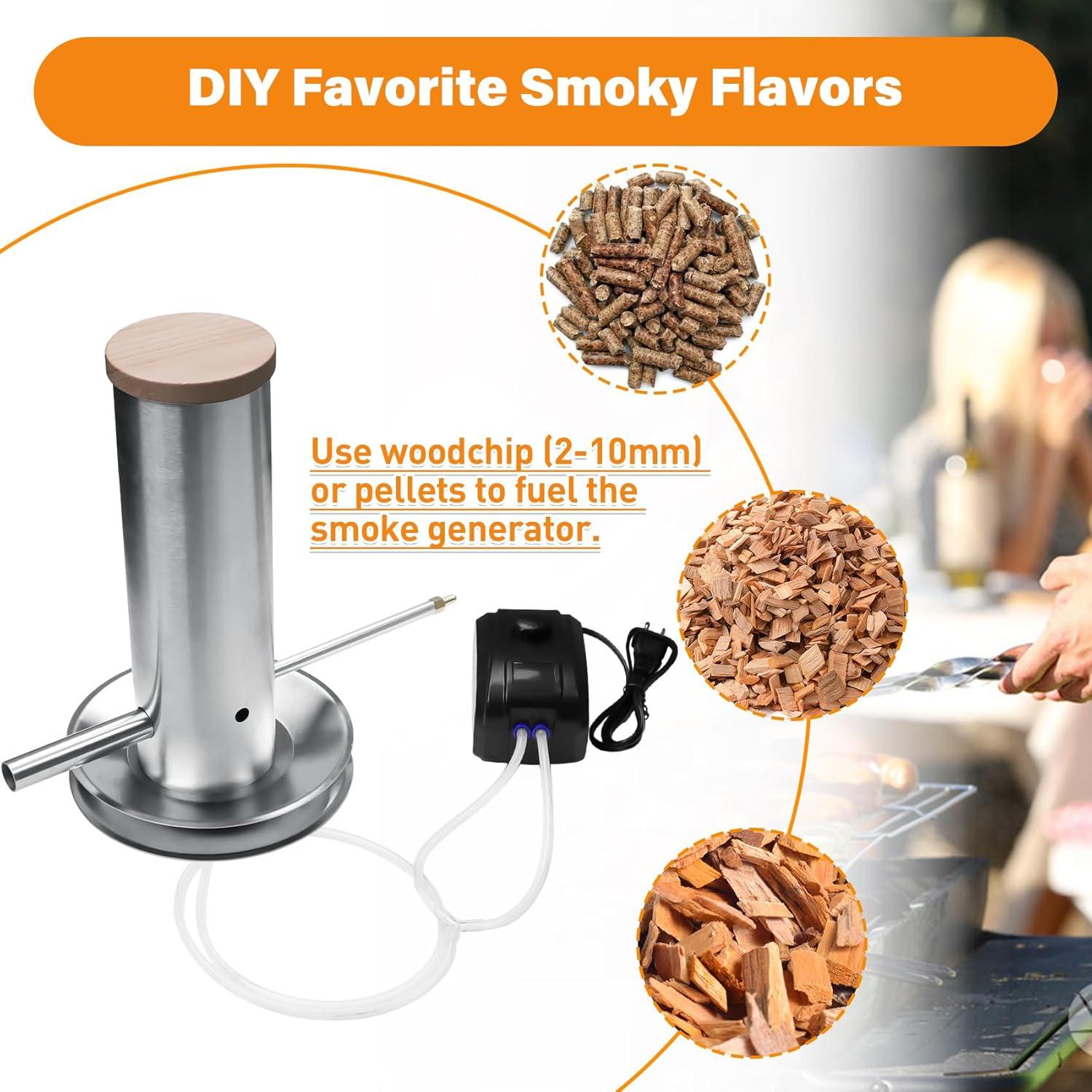 Generador de Humo Frío UHEGDRR, Acero Inoxidable, 1.55kg