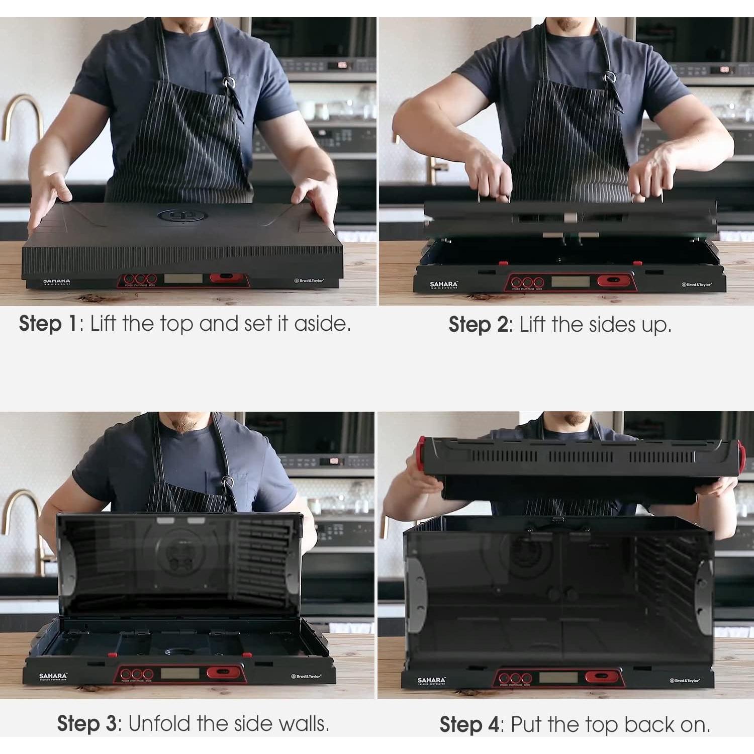 Deshidratador de Alimentos Plegable Brod & Taylor DR-710S