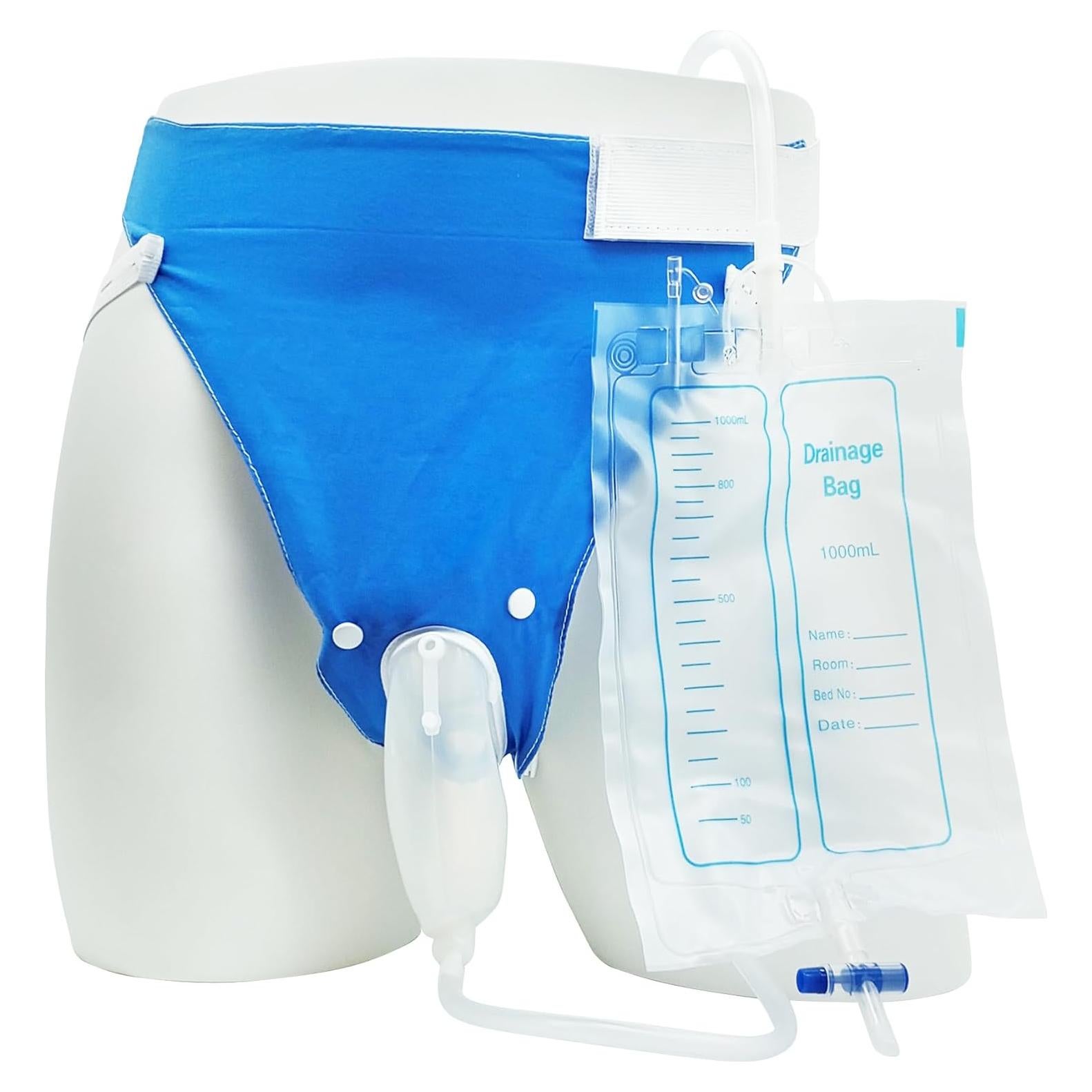 Urinario Femenino de Silicona Healva con Catéter a Prueba de Fugas