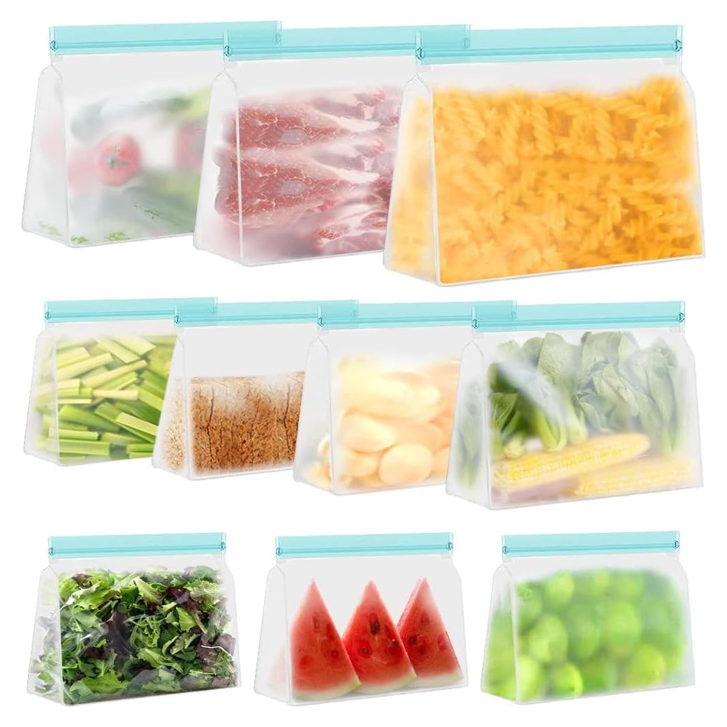 Bolsas de Almacenamiento Reutilizables ANDYKEN 10 Pzas 2 Galones