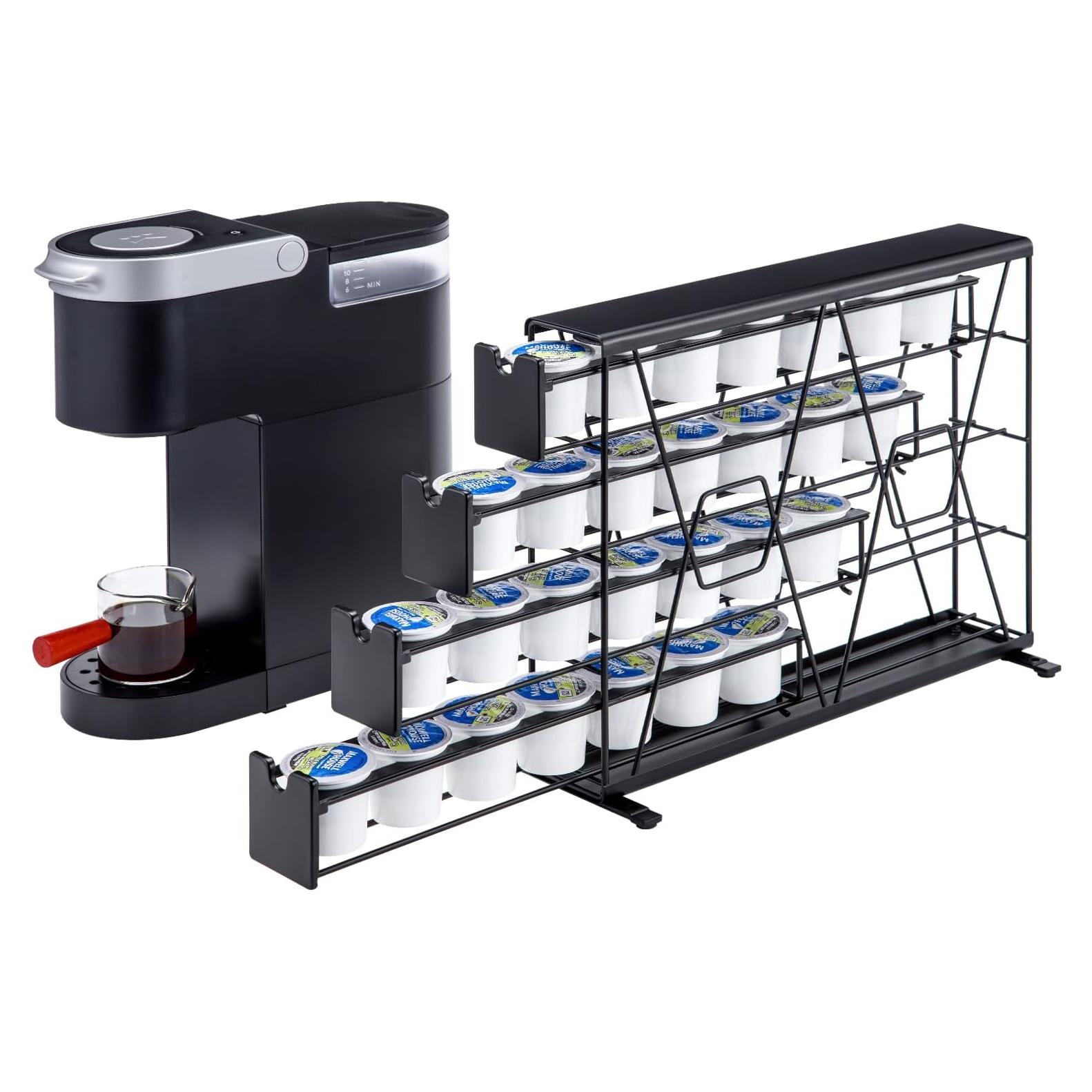 Soporte de Cápsulas de Café K Cup ZCDCP 4 Niveles 28 Cápsulas