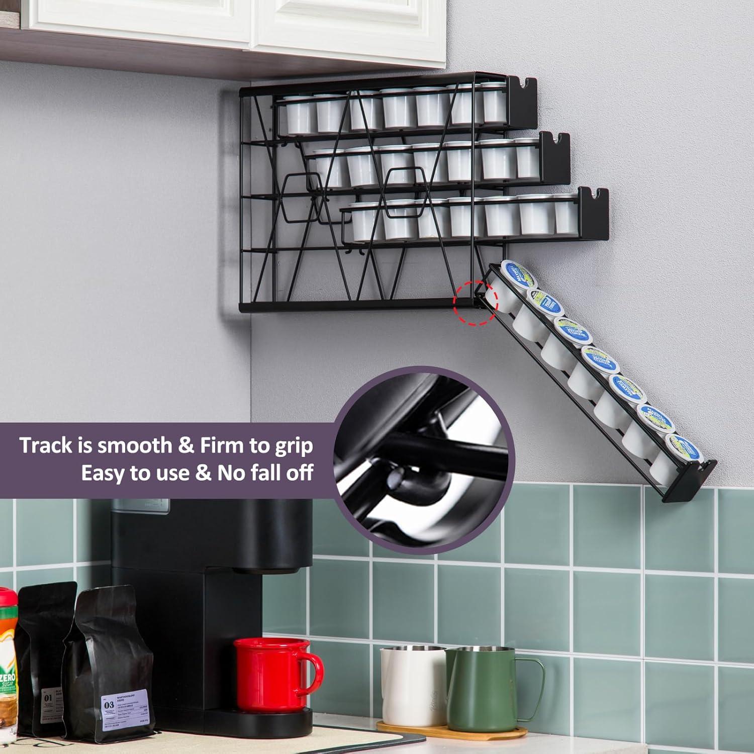 Soporte de Cápsulas de Café K Cup ZCDCP 4 Niveles 28 Cápsulas