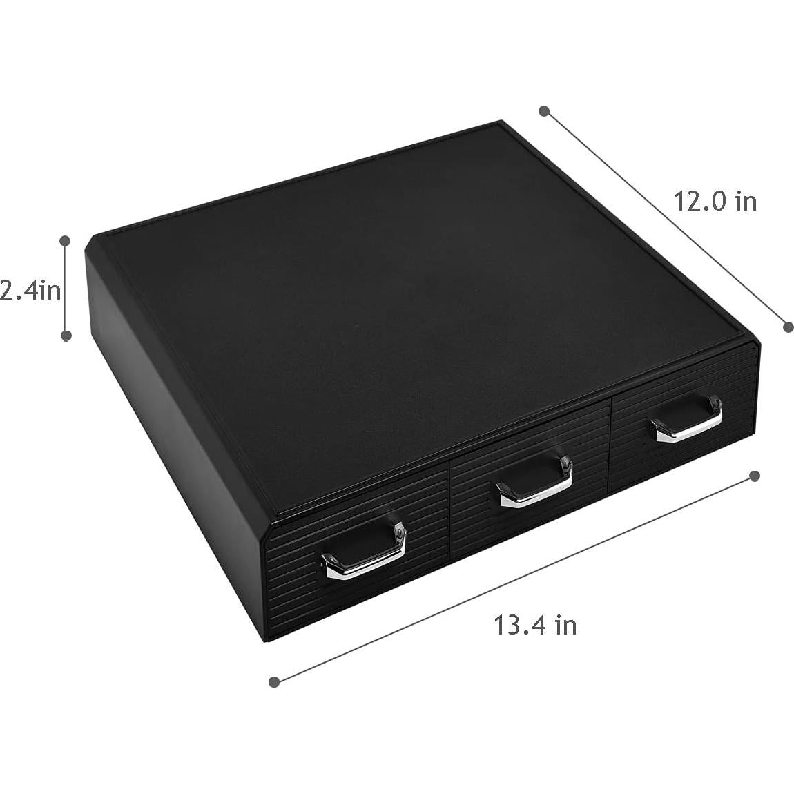 Cajón Organizador de Cápsulas de Café HauSun - 36 K-Cup Negro