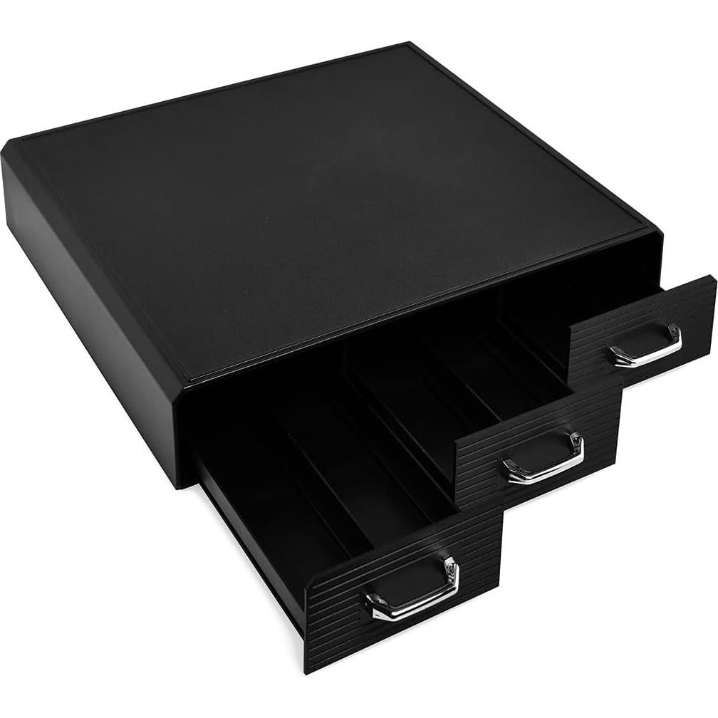 Cajón Organizador de Cápsulas de Café HauSun - 36 K-Cup Negro