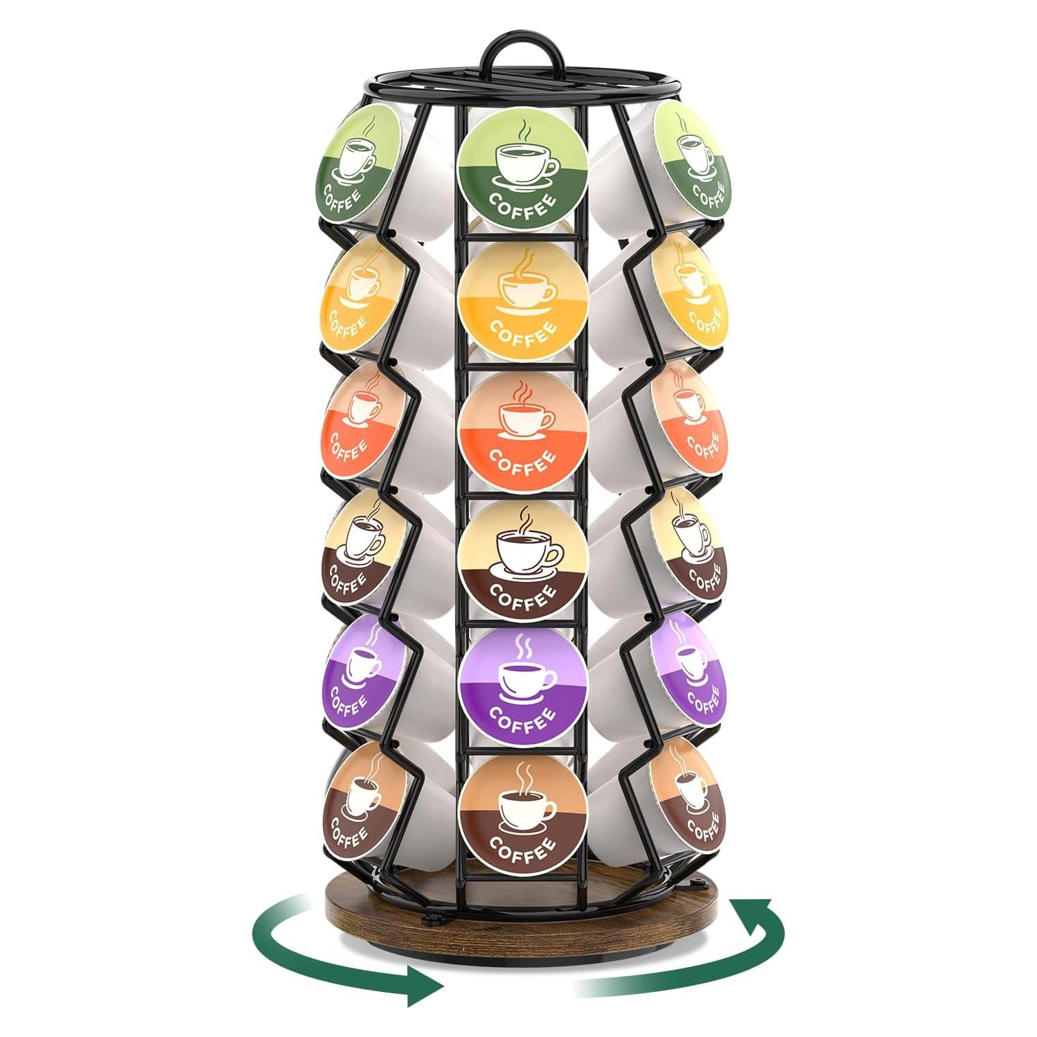 Soporte Organizador de Cápsulas de Café EsLuker.ly Carrousel 36 Unidades