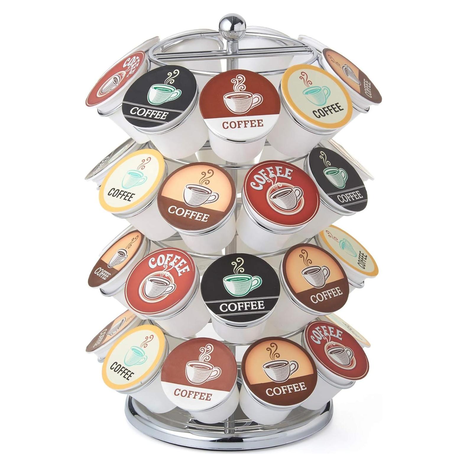 Soporte para K Cup Nifty 36 Cápsulas Cromo Organizador Cocina