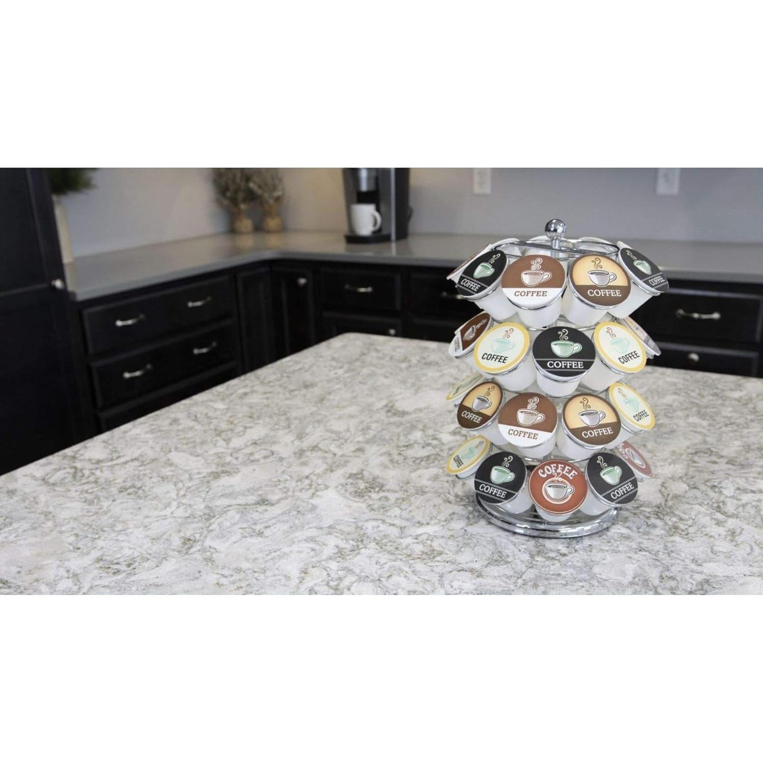 Soporte para K Cup Nifty 36 Cápsulas Cromo Organizador Cocina