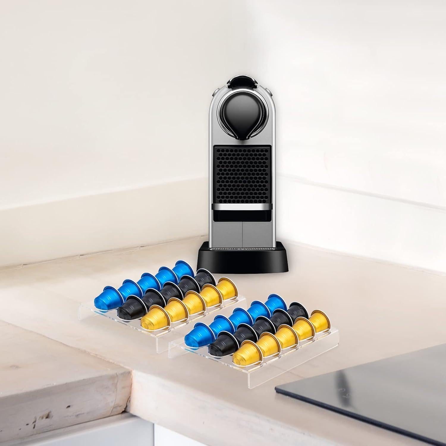 Soporte Organizador de Cápsulas de Café Sumerflos 2 Pack - 30 Cápsulas