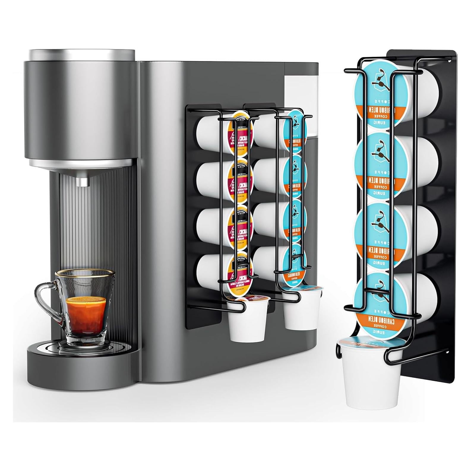 Soporte para Cápsulas de Café K-Cup XILIMEN 2 Pcs Negro