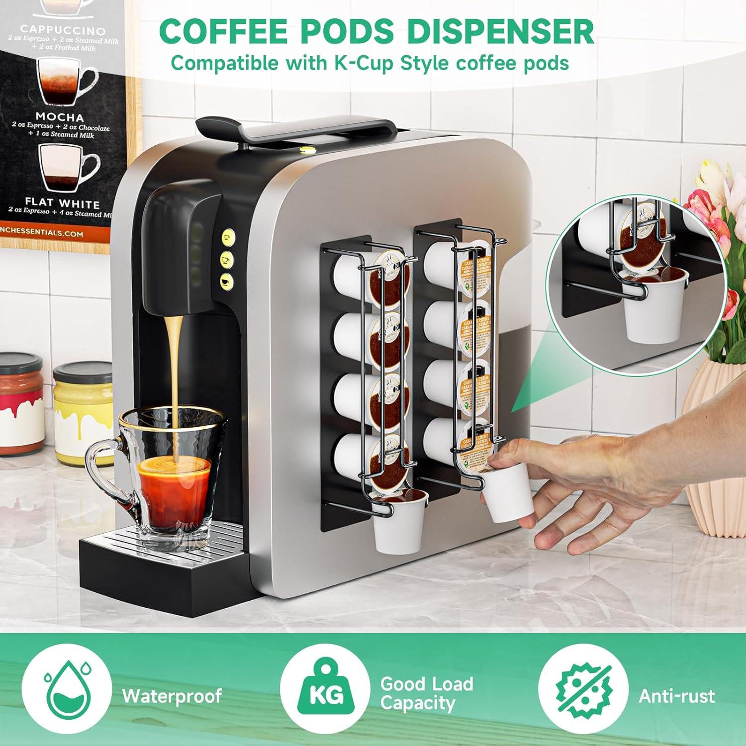 Soporte para Cápsulas de Café K-Cup XILIMEN 2 Pcs Negro