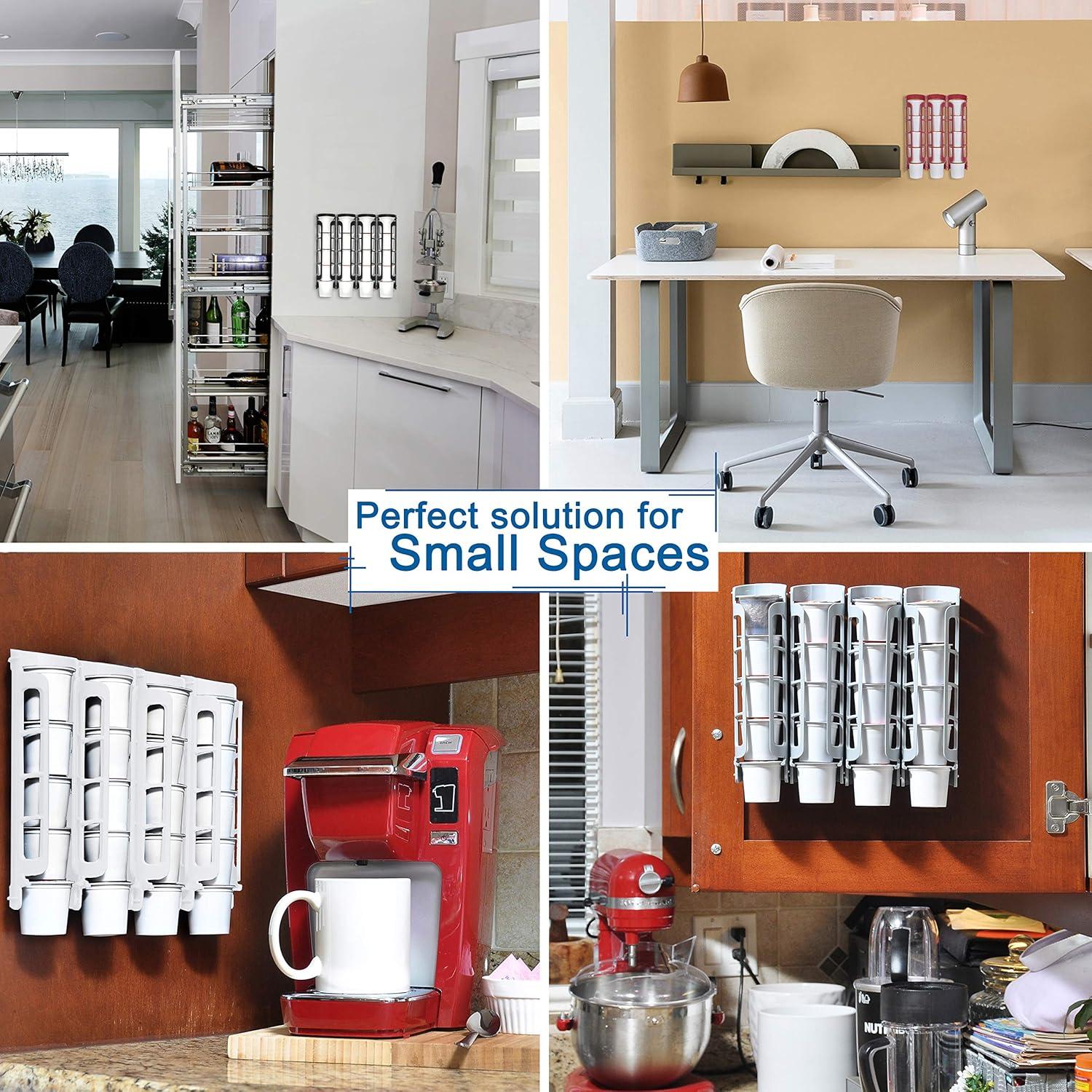 Soporte para Cápsulas de Café STORAGENIE Blanco 2 Paquete