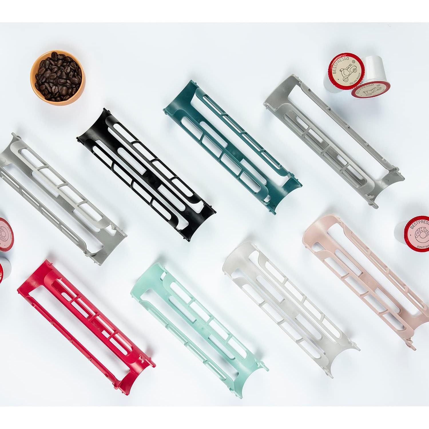 Soporte para Cápsulas de Café STORAGENIE Blanco 2 Paquete