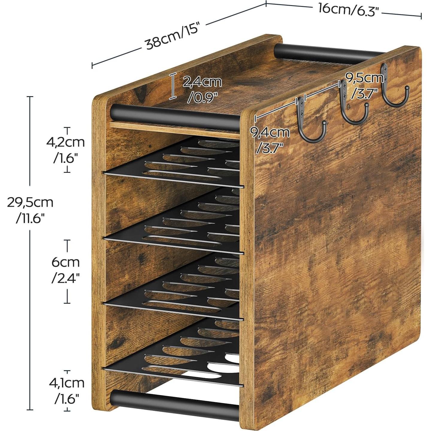 Soporte para Cajón de Cápsulas de Café YATINEY KH06BR 72 Cápsulas