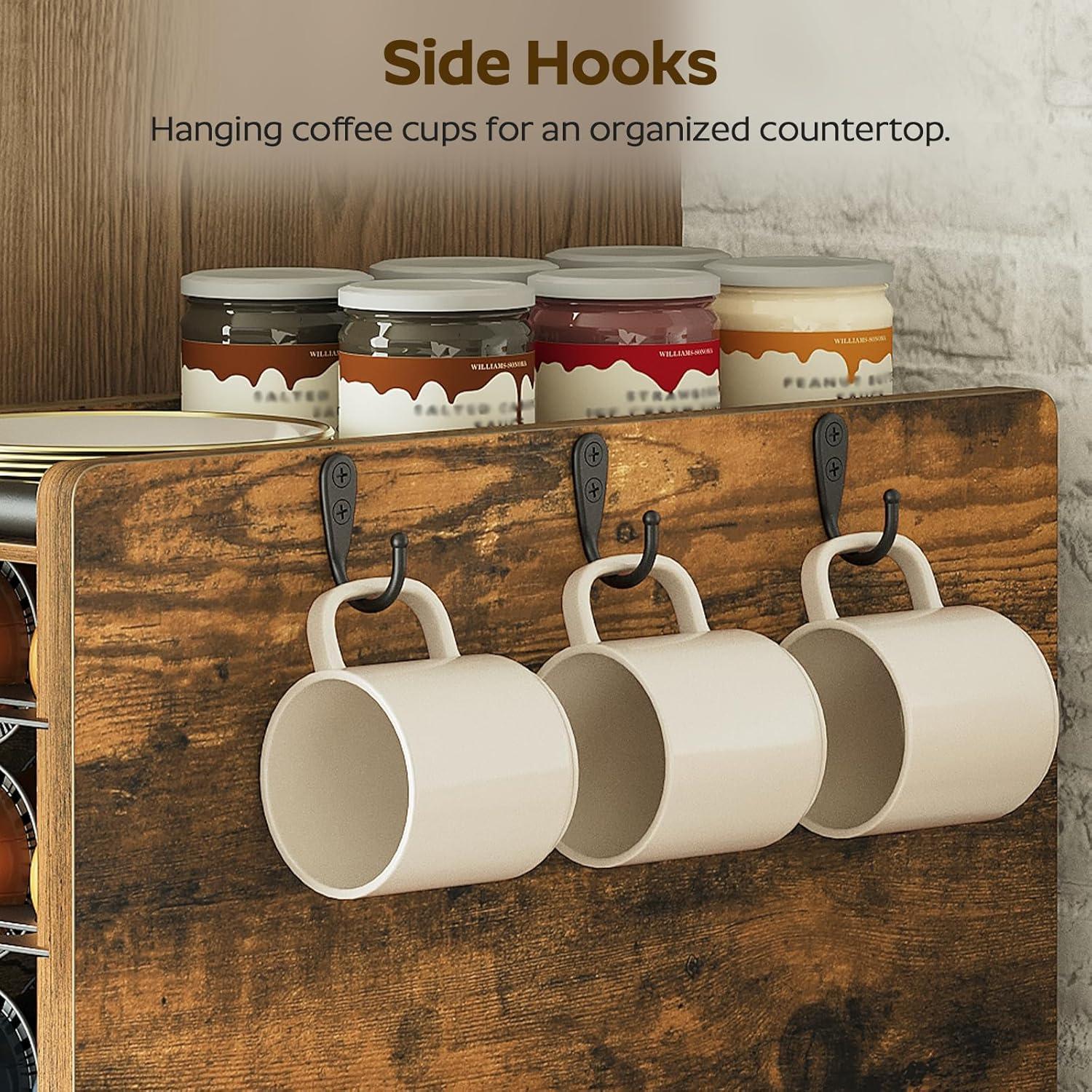 Soporte para Cajón de Cápsulas de Café YATINEY KH06BR 72 Cápsulas