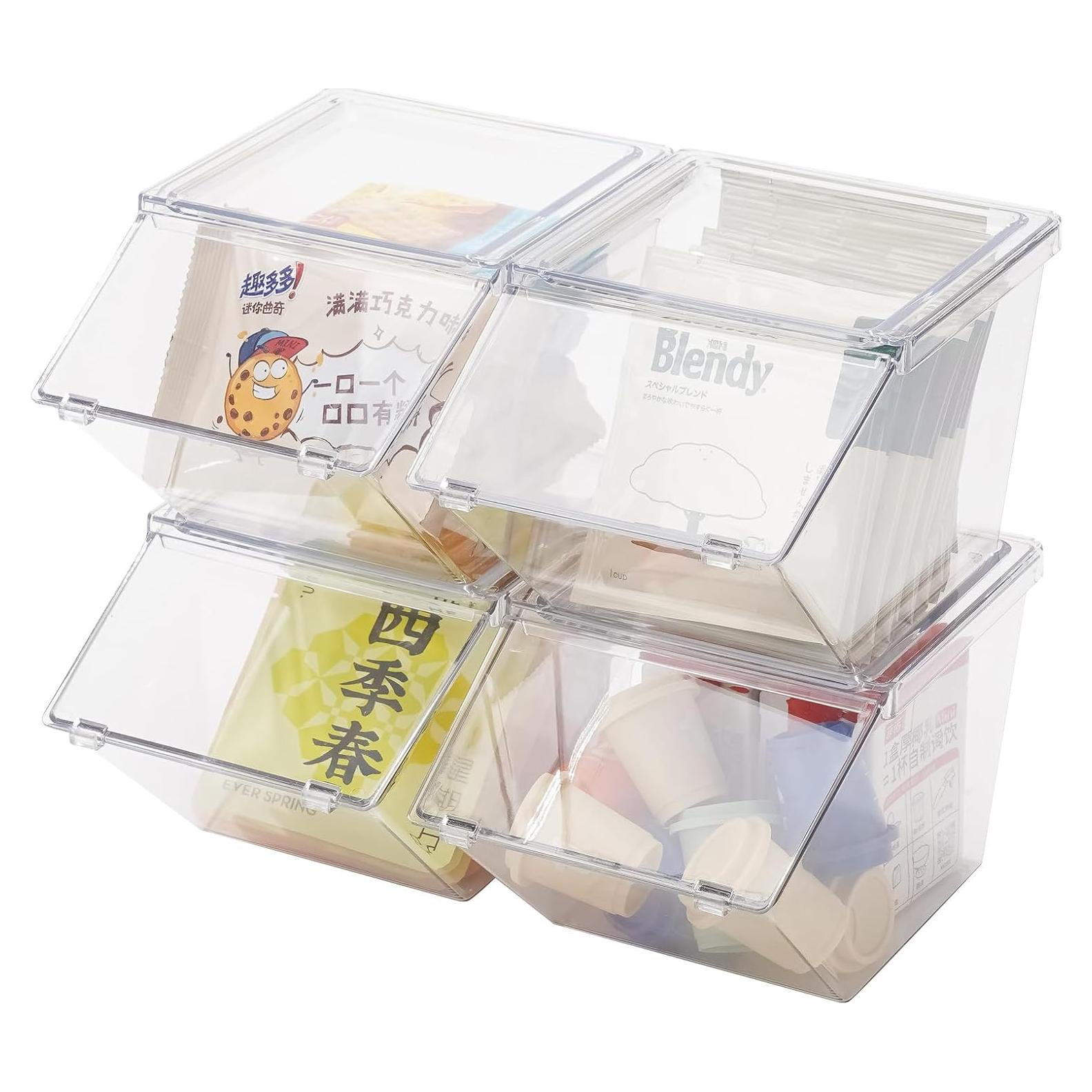 Organizador de Cápsulas de Café y Té LLGWGL, 4 Piezas Apilables