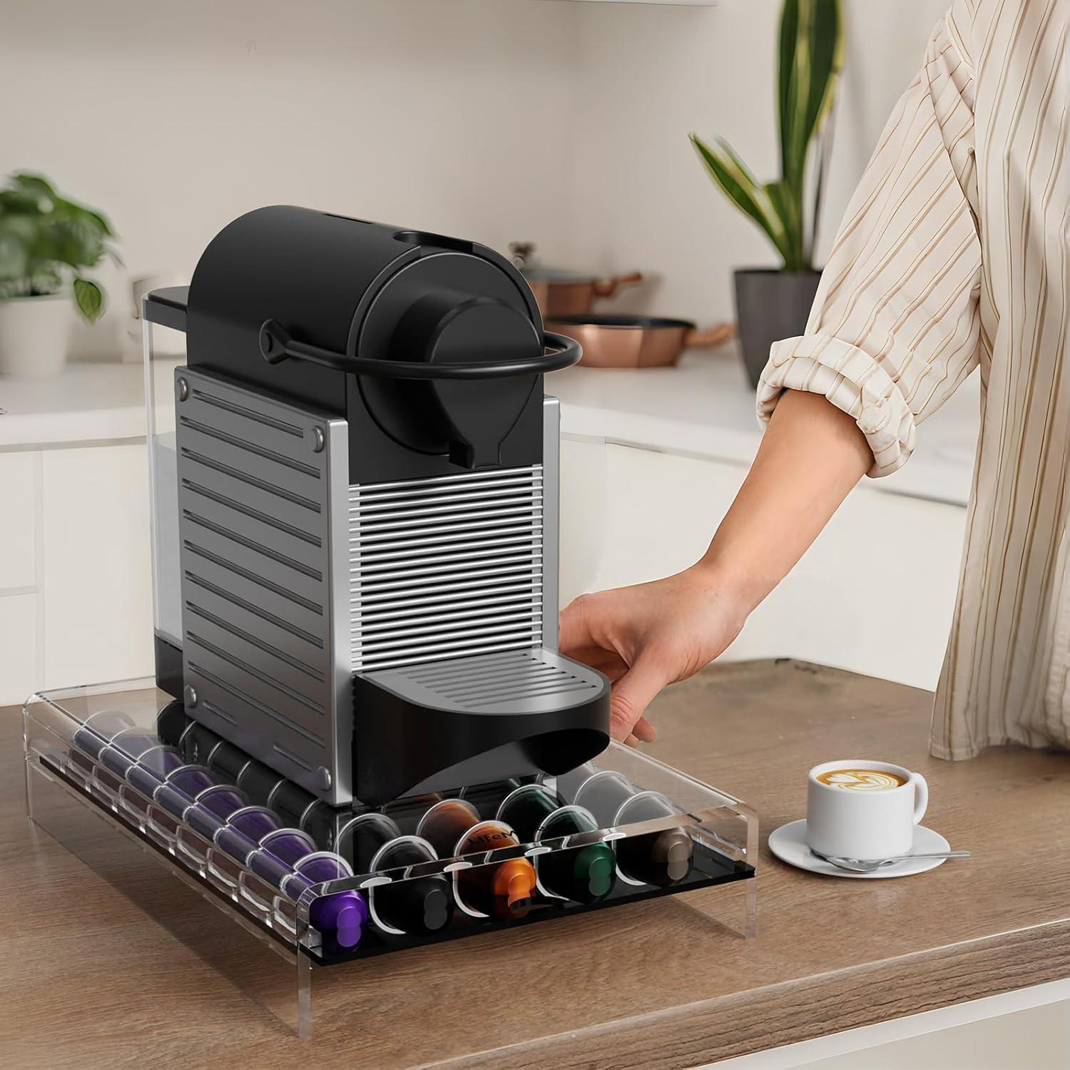 Cajón de Almacenamiento LifeMoreasy para 40 Cápsulas Nespresso