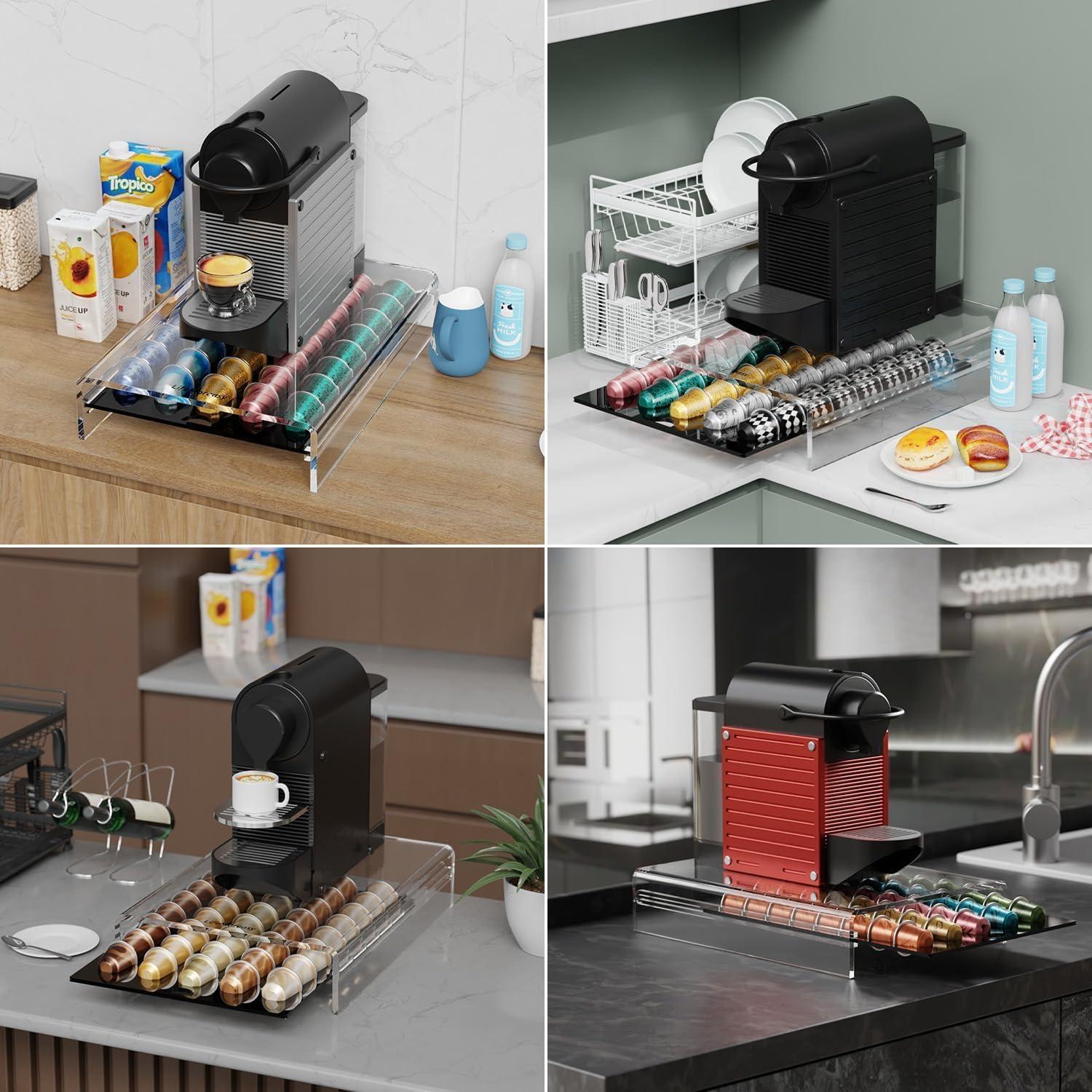 Cajón de Almacenamiento LifeMoreasy para 40 Cápsulas Nespresso