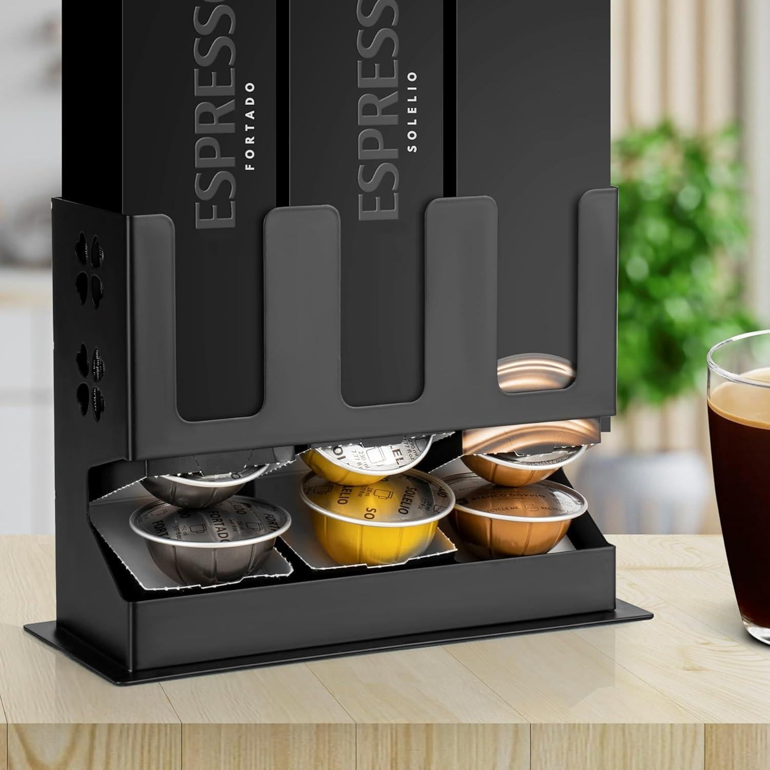 Soporte para Cápsulas de Café RECAPS para Nespresso Vertuo - 30 Cápsulas