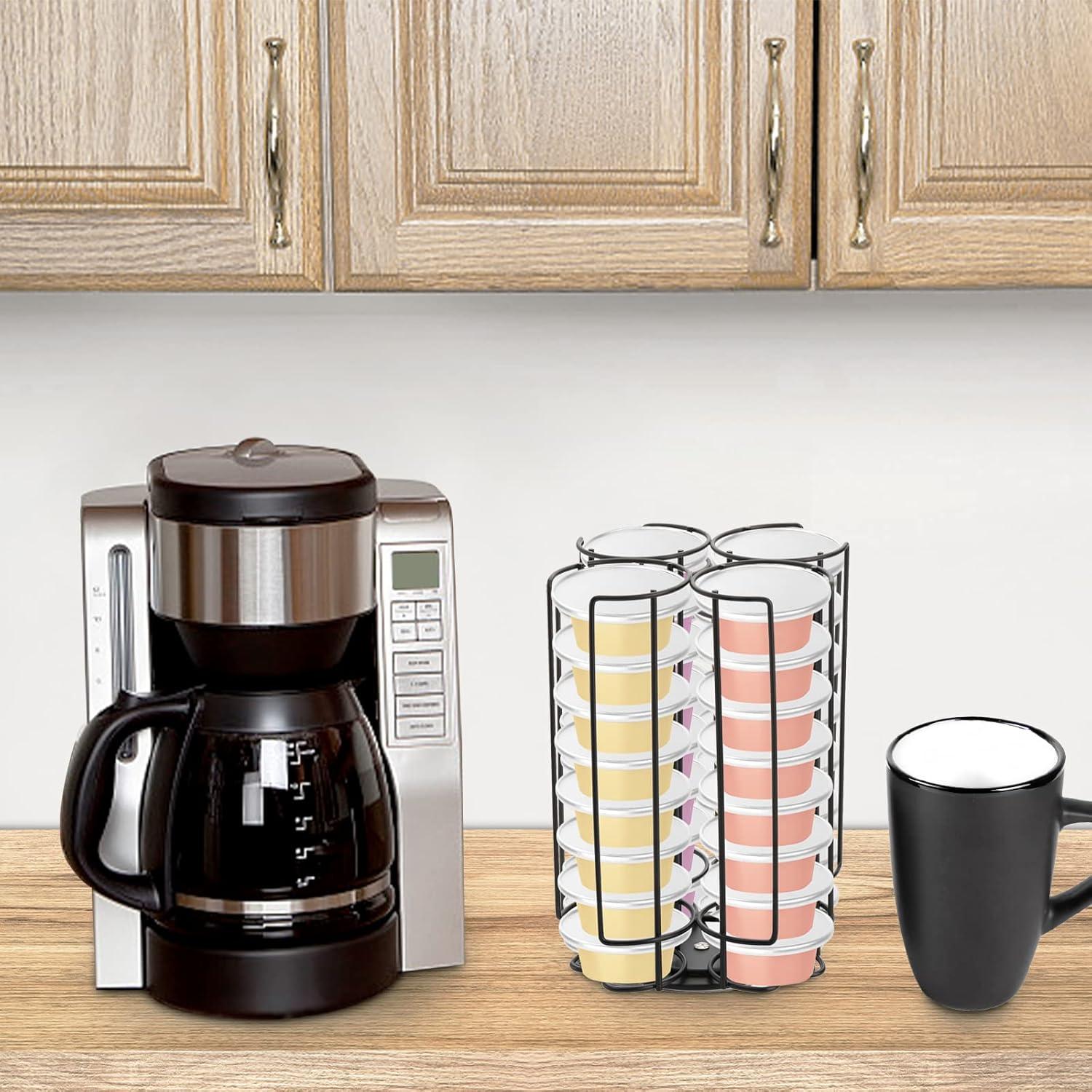 Soporte de Cápsulas de Café Frcctre, Organizador Vertical 32 Cápsulas
