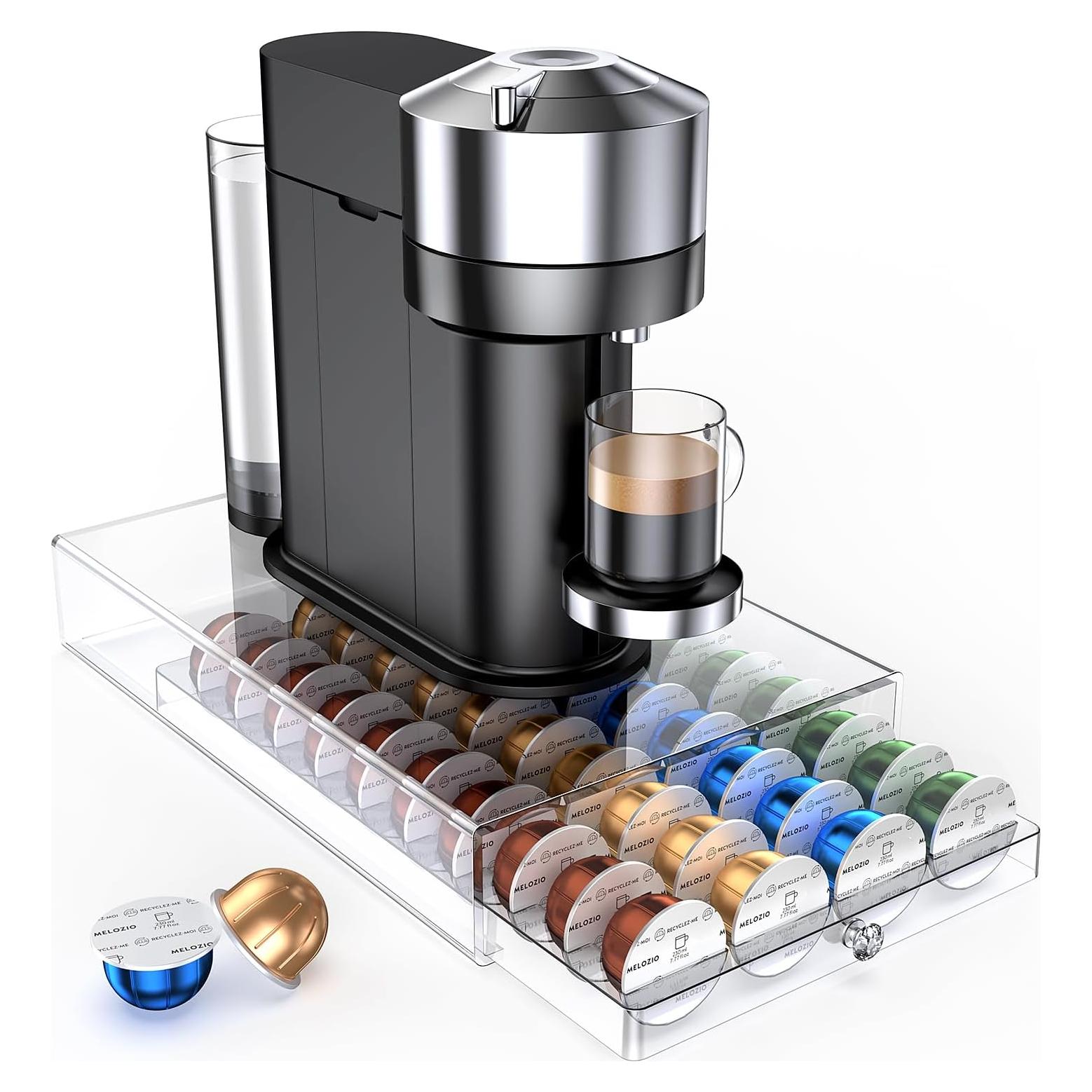 Soporte Acrílico Genew para 40 Cápsulas Nespresso Vertuo