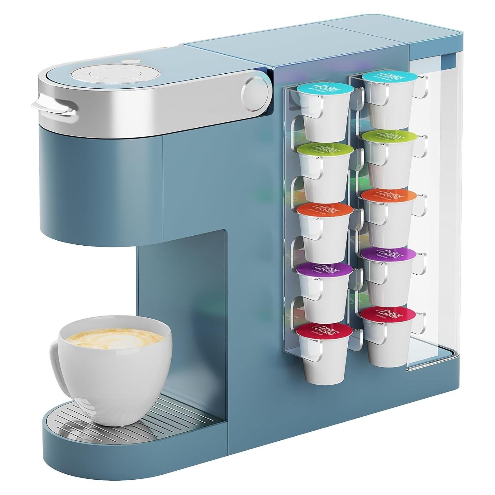 Soporte de Pod de Café NiHome Acrílico Transparente 2 Pzs