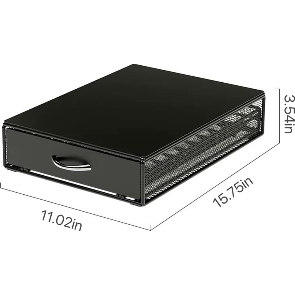 Cajón Organizador para Cápsulas de Café MANHONGYU Negro 40 PCS