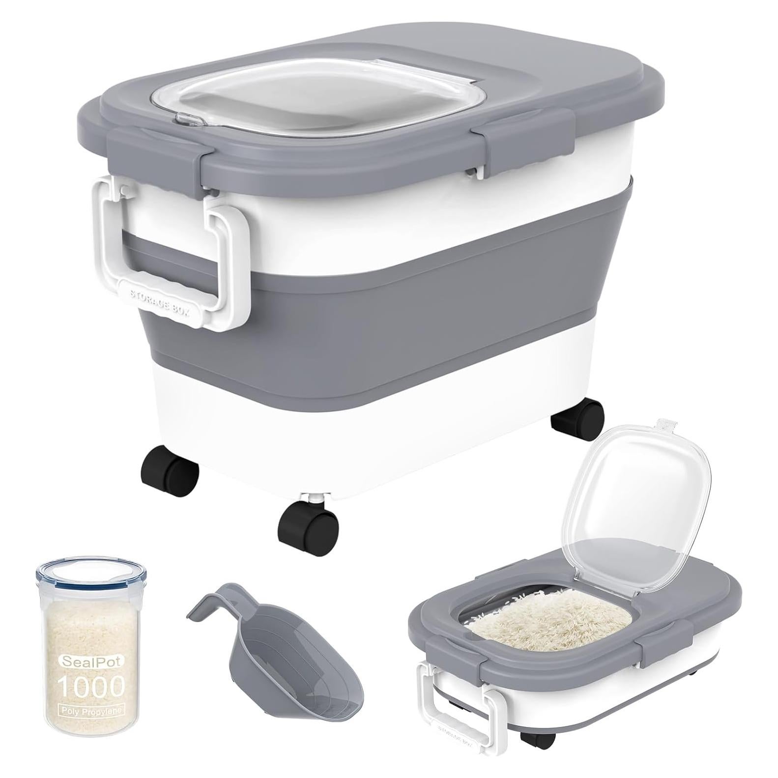 Contenedor de Almacenamiento de Alimentos HOYTAMDAR 20-30 kg