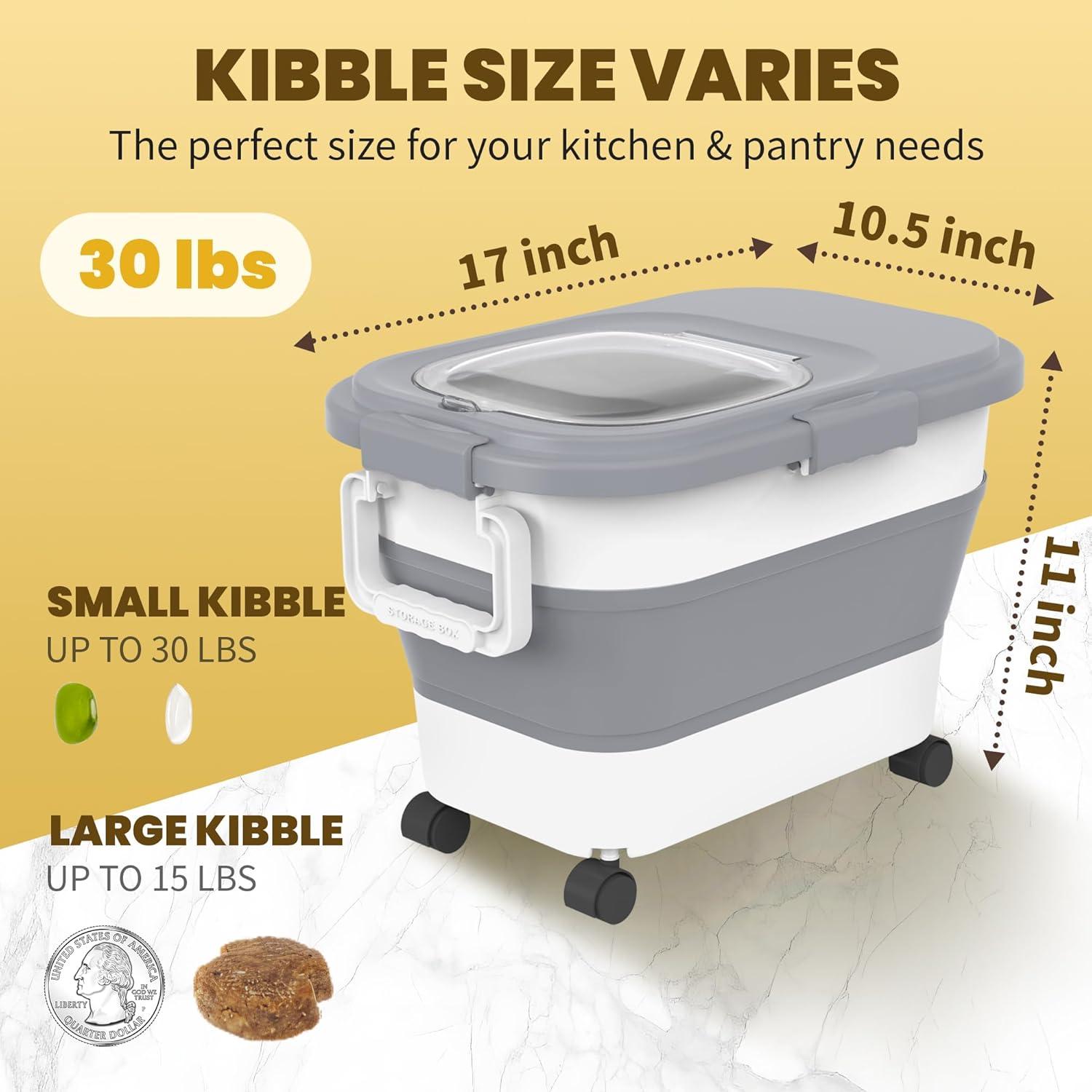 Contenedor de Almacenamiento de Alimentos HOYTAMDAR 20-30 kg