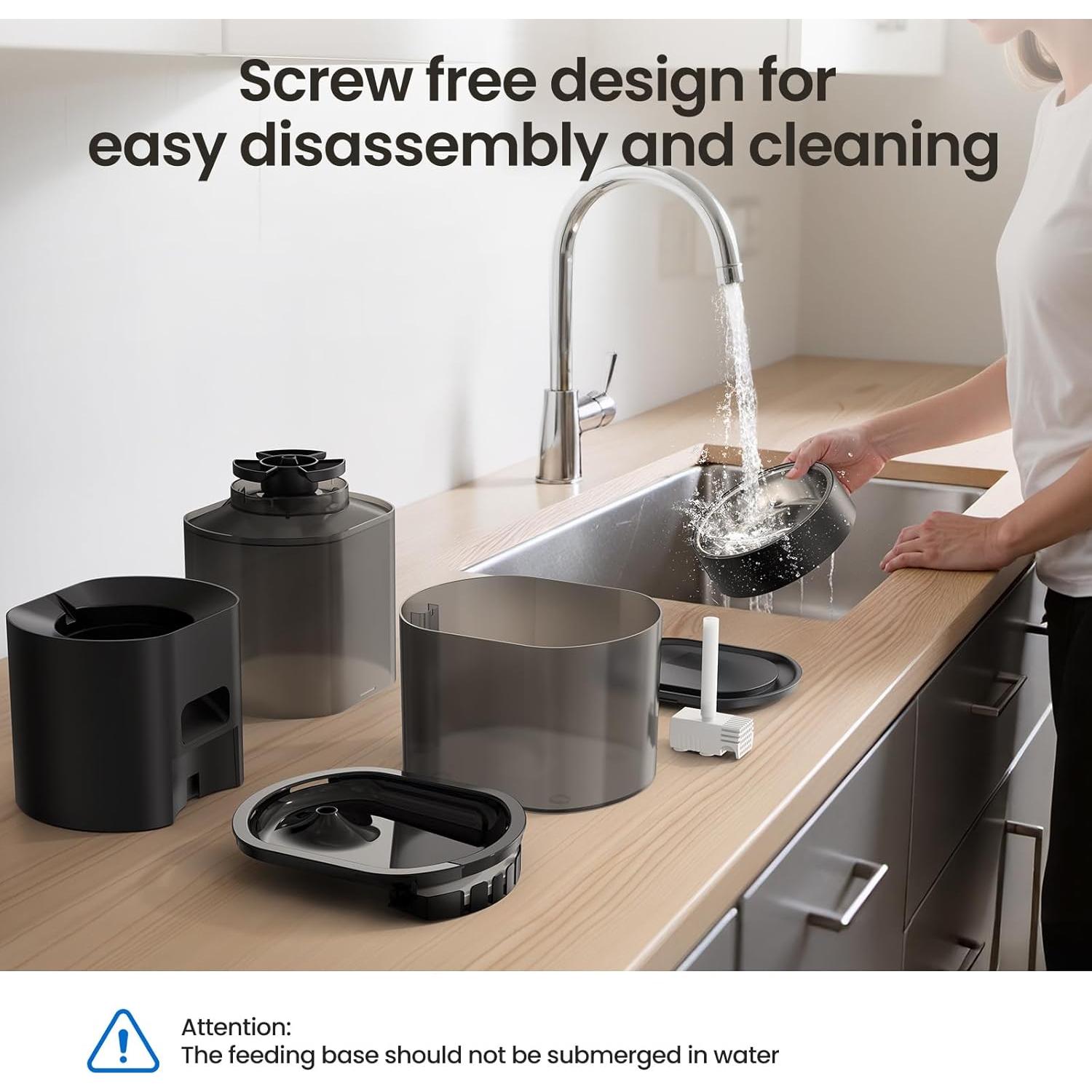 Dispensador Automático de Comida y Agua Evoliq 3L 5G WiFi