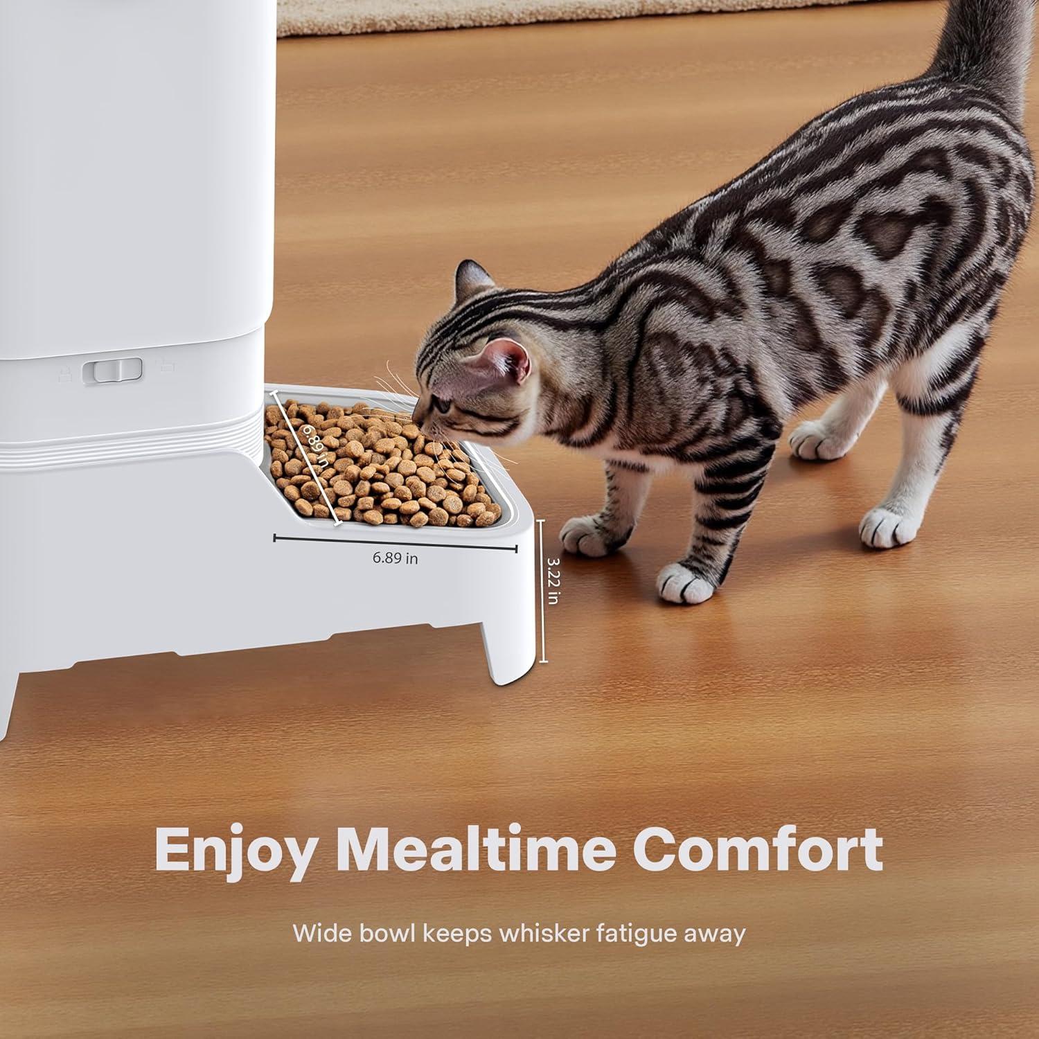 Comedero Automático Elevado MUBBI para Gatos y Perros 7L