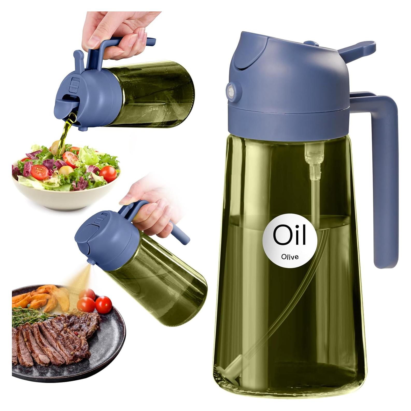 Pulverizador de Aceite YARRAMATE 470ml Verde Oscuro 2 en 1