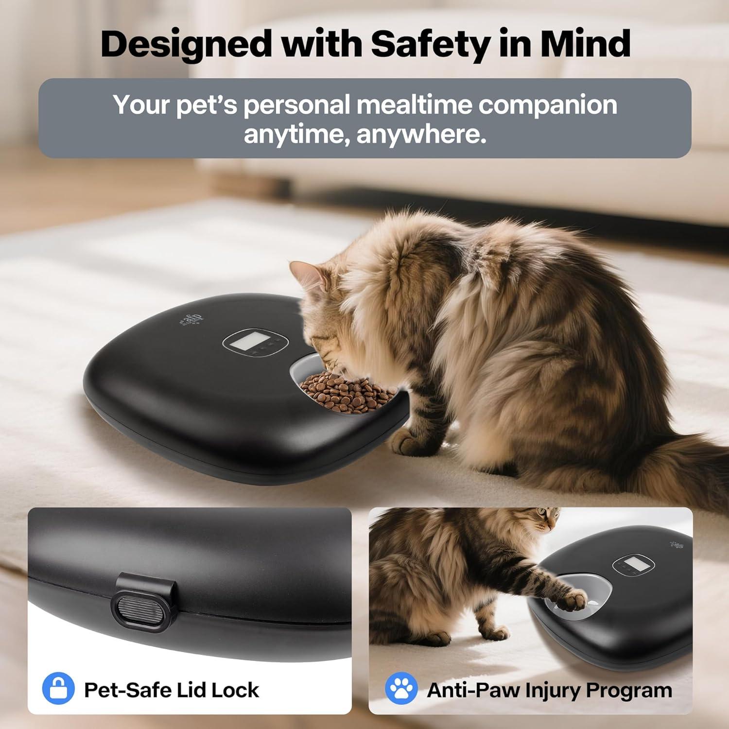 Comedero Automático Recargable AFP 5709 para Mascotas 1.93 kg