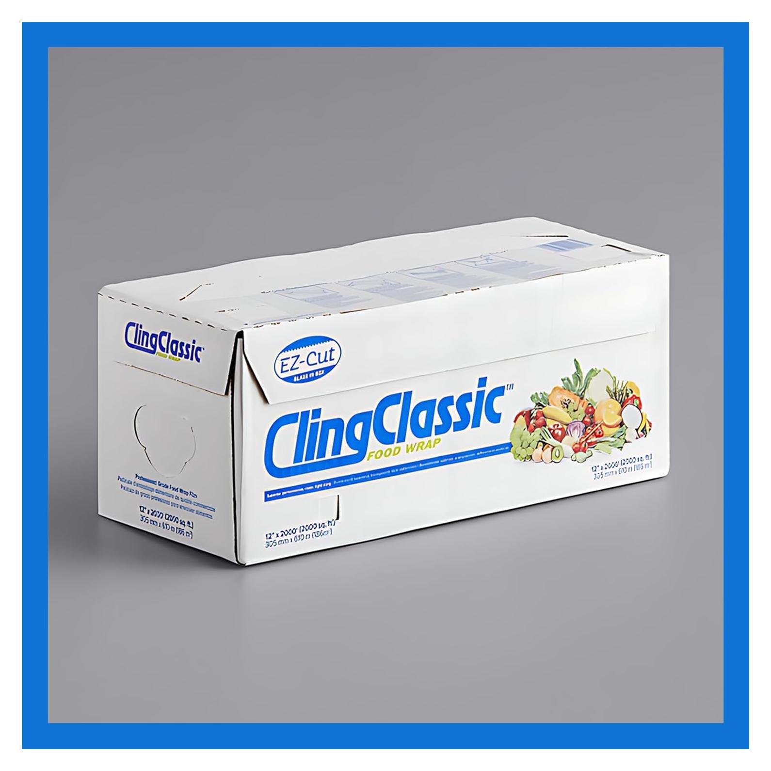 Film Plástico para Alimentos Pokanic 30 cm x 610 m Cortador ZipSafe