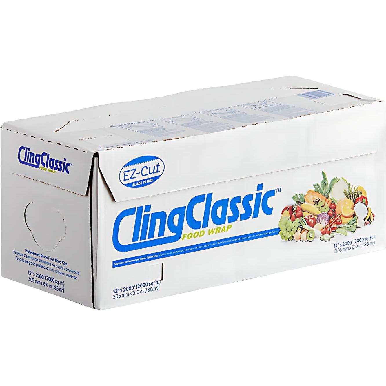 Film Plástico para Alimentos Pokanic 30 cm x 610 m Cortador ZipSafe