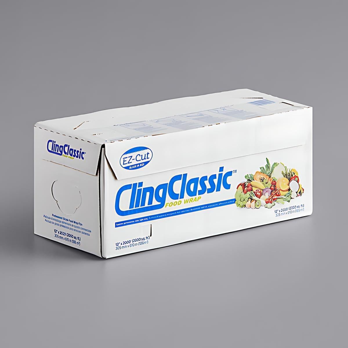 Film Plástico para Alimentos Pokanic 30 cm x 610 m Cortador ZipSafe