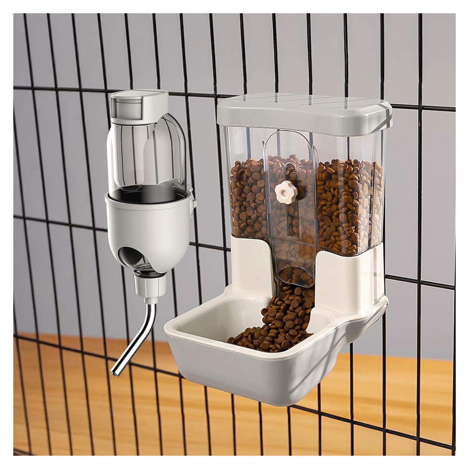 Dispensador Automático de Comida y Agua TOKAYIFE 0.8L Gris