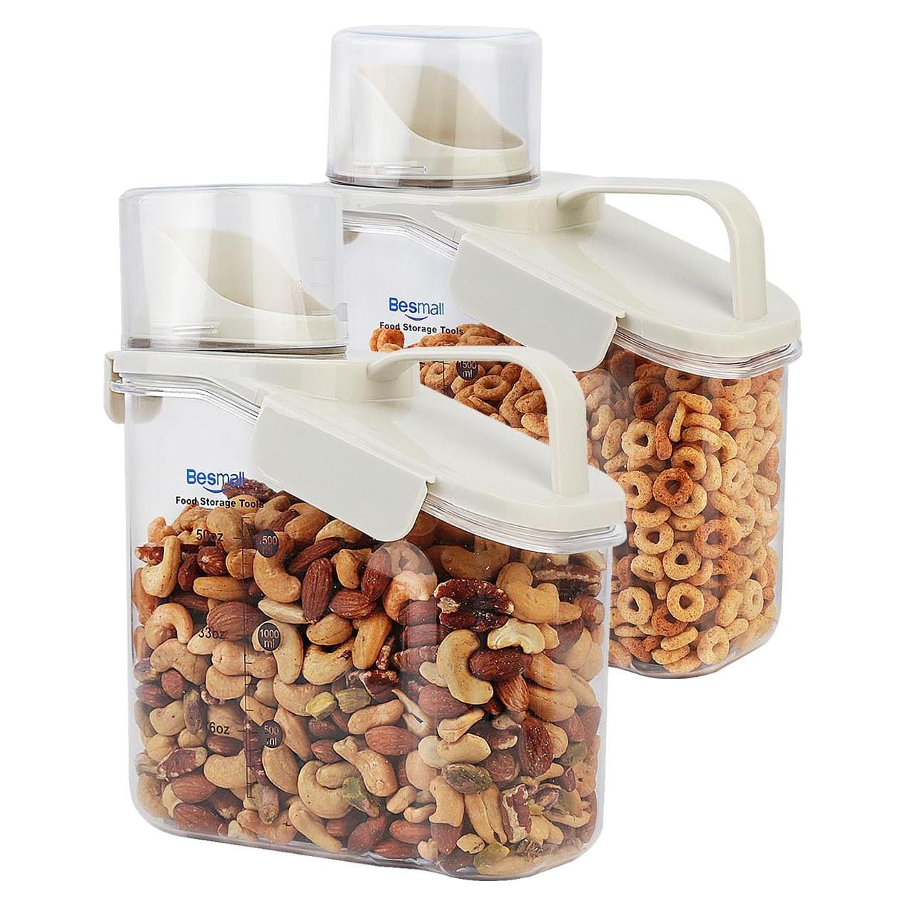 Contenedor Hermético de Alimentos Besmall 1.6L con Pico Vertedor