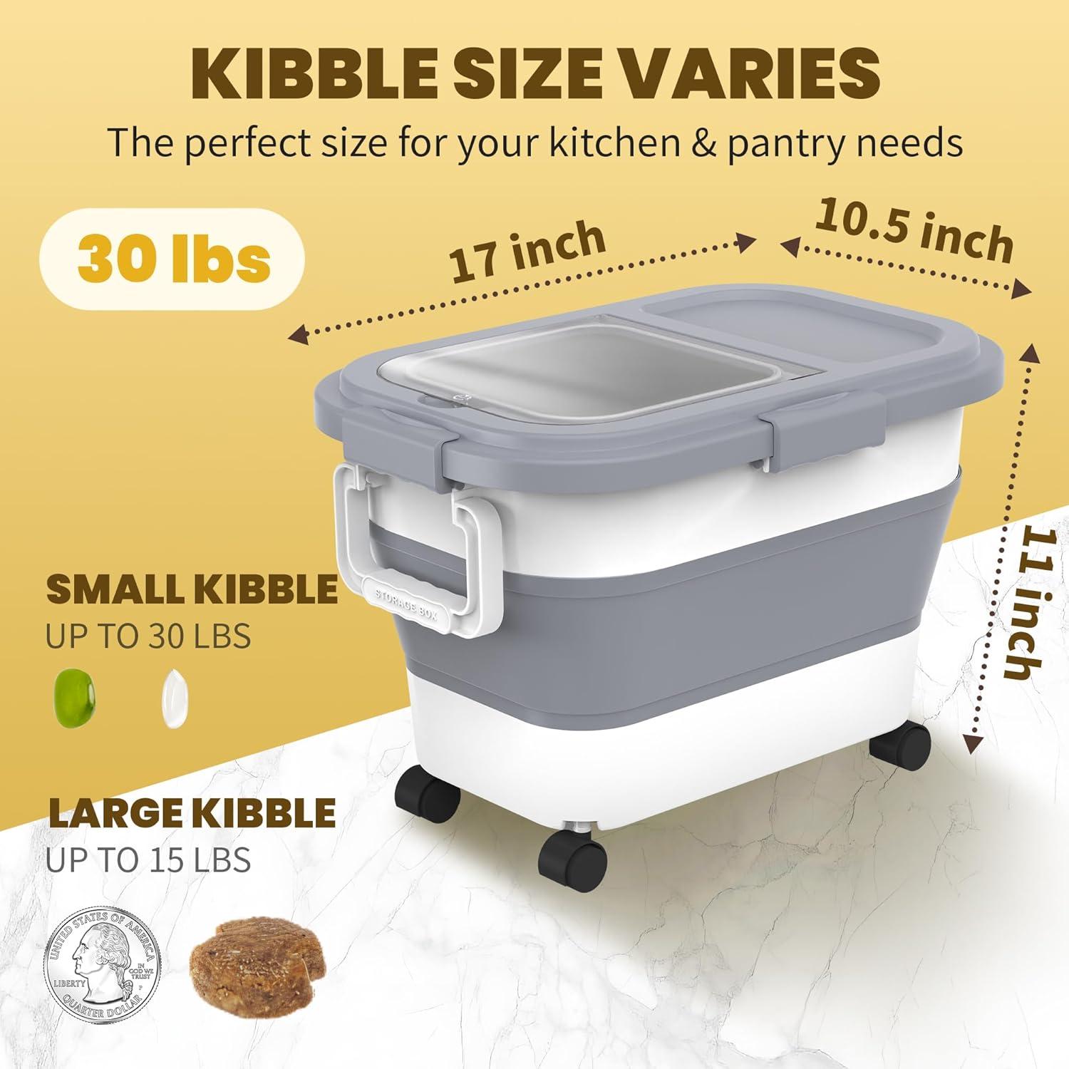 Contenedor de Almacenamiento de Alimentos HOYTAMDAR 9-13 kg Plegable