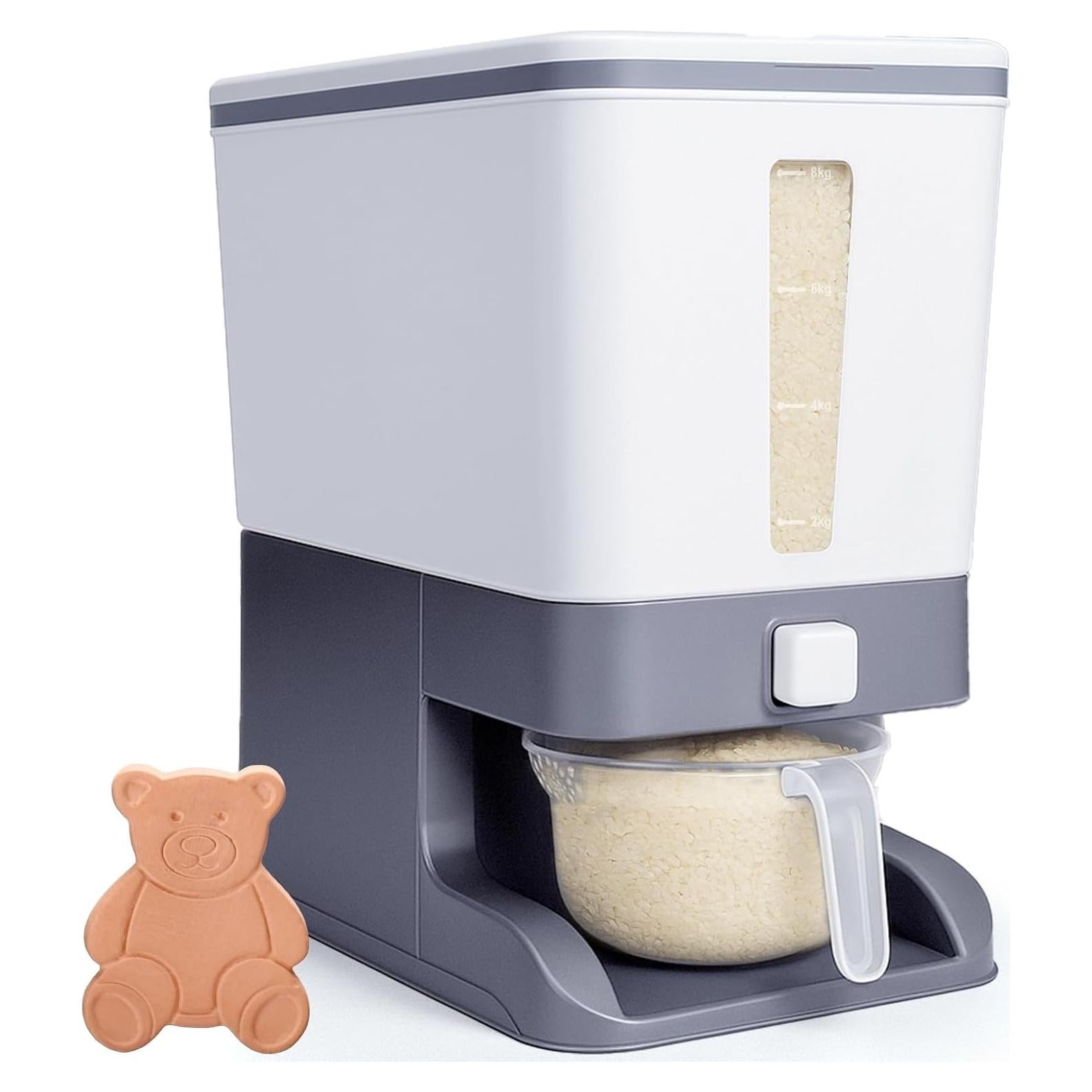 Dispensador de arroz Mity Rain 11.34 kg con arcilla deshumidificadora