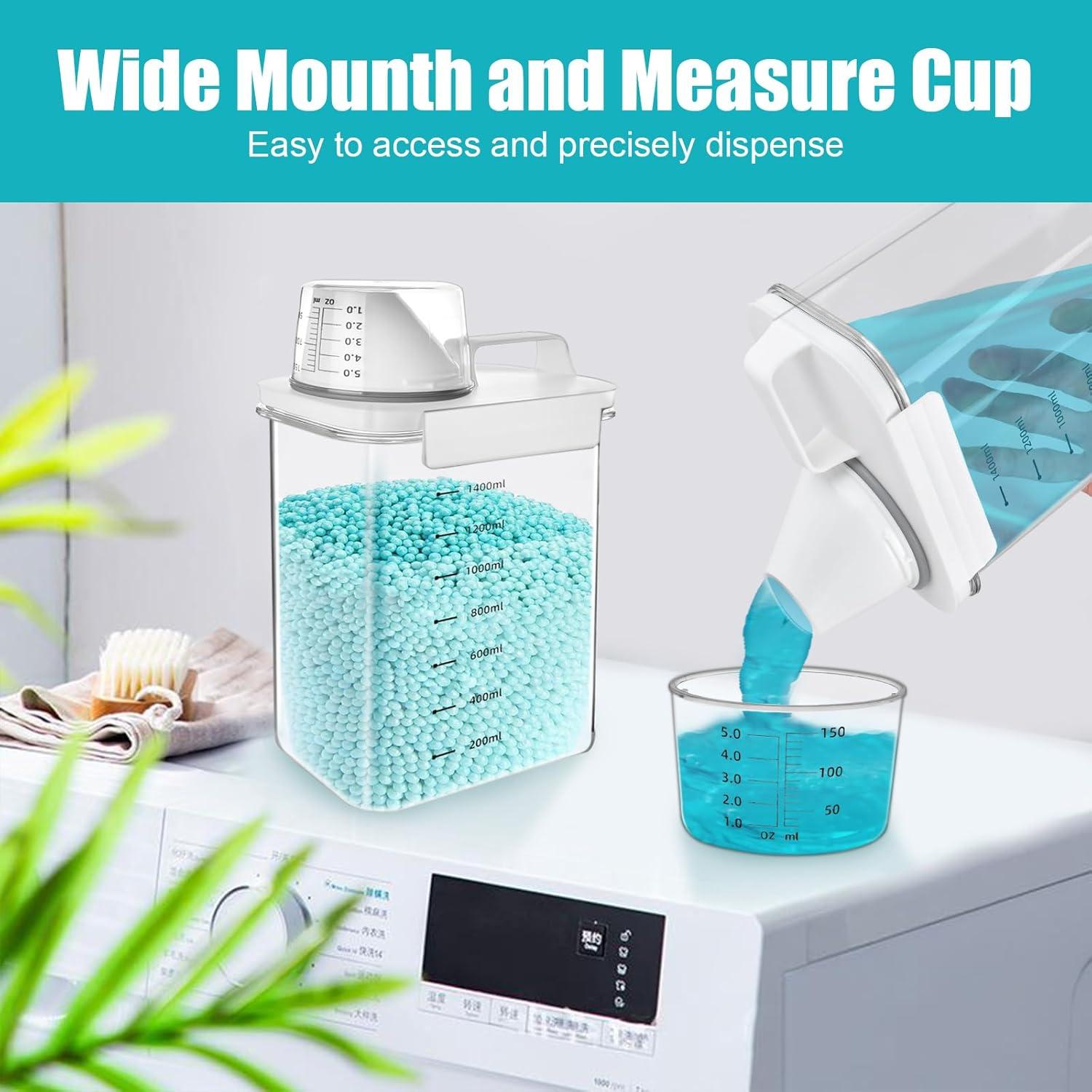 Dispensador de Detergente para Ropa Boocalny 2 Paquetes 1.8kg