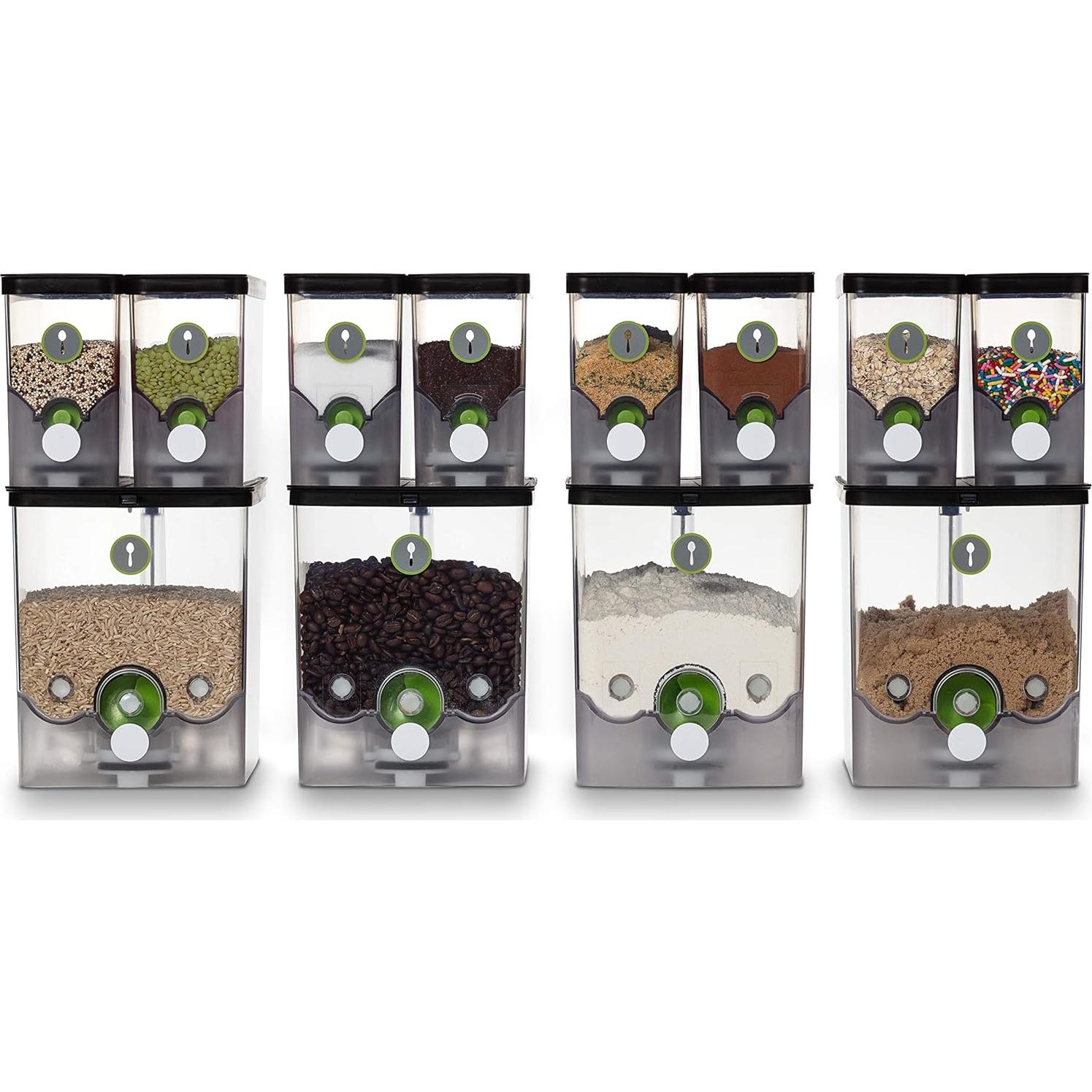 SmartCanister Grande PantryChic - Tarro Hermético para Ingredientes Secos