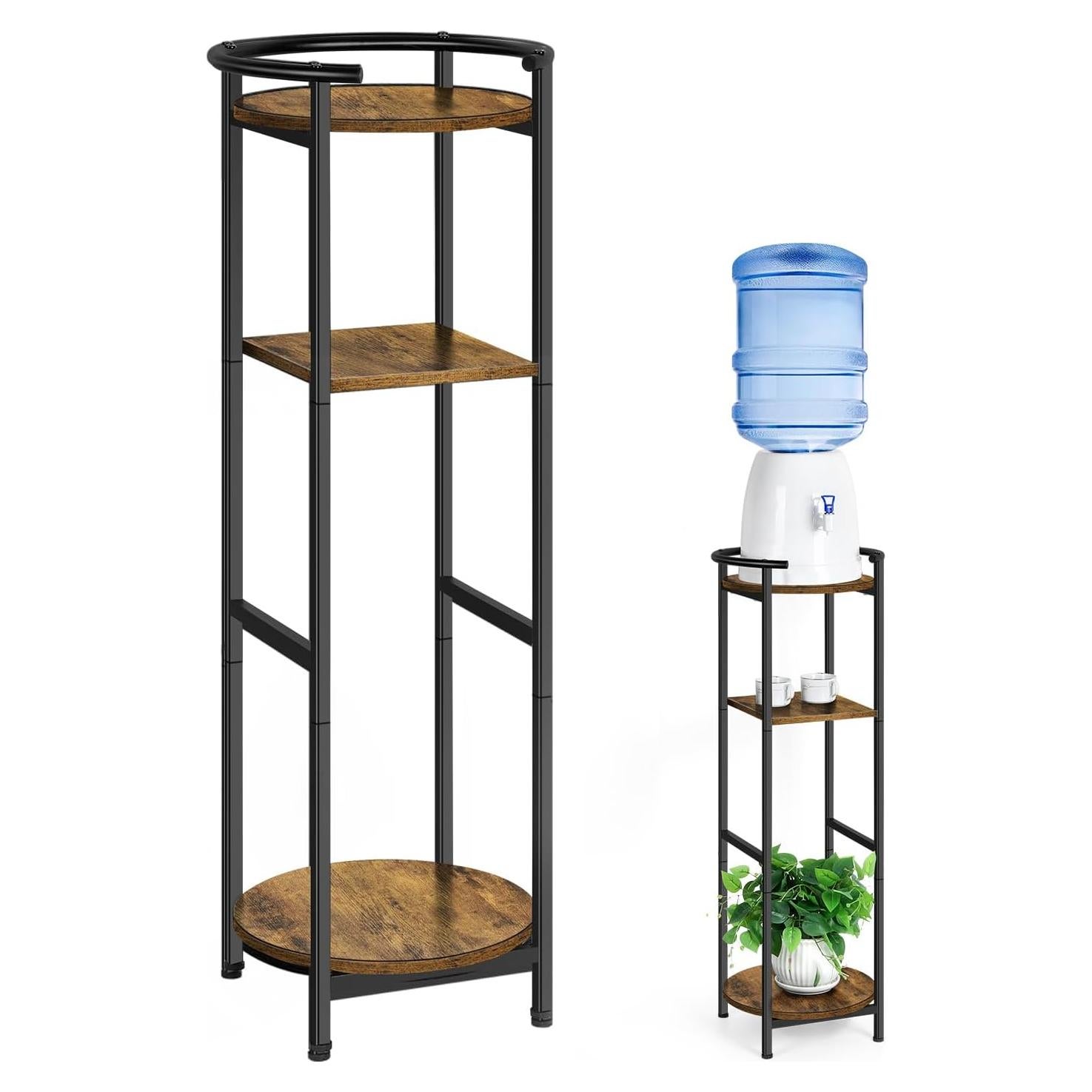 Soporte para dispensador de agua OYEAL 5 galones 3 niveles MDF