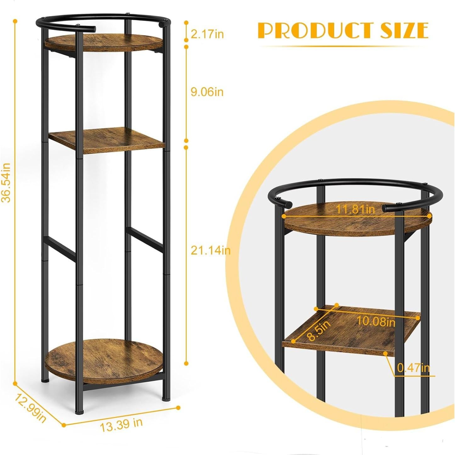 Soporte para dispensador de agua OYEAL 5 galones 3 niveles MDF