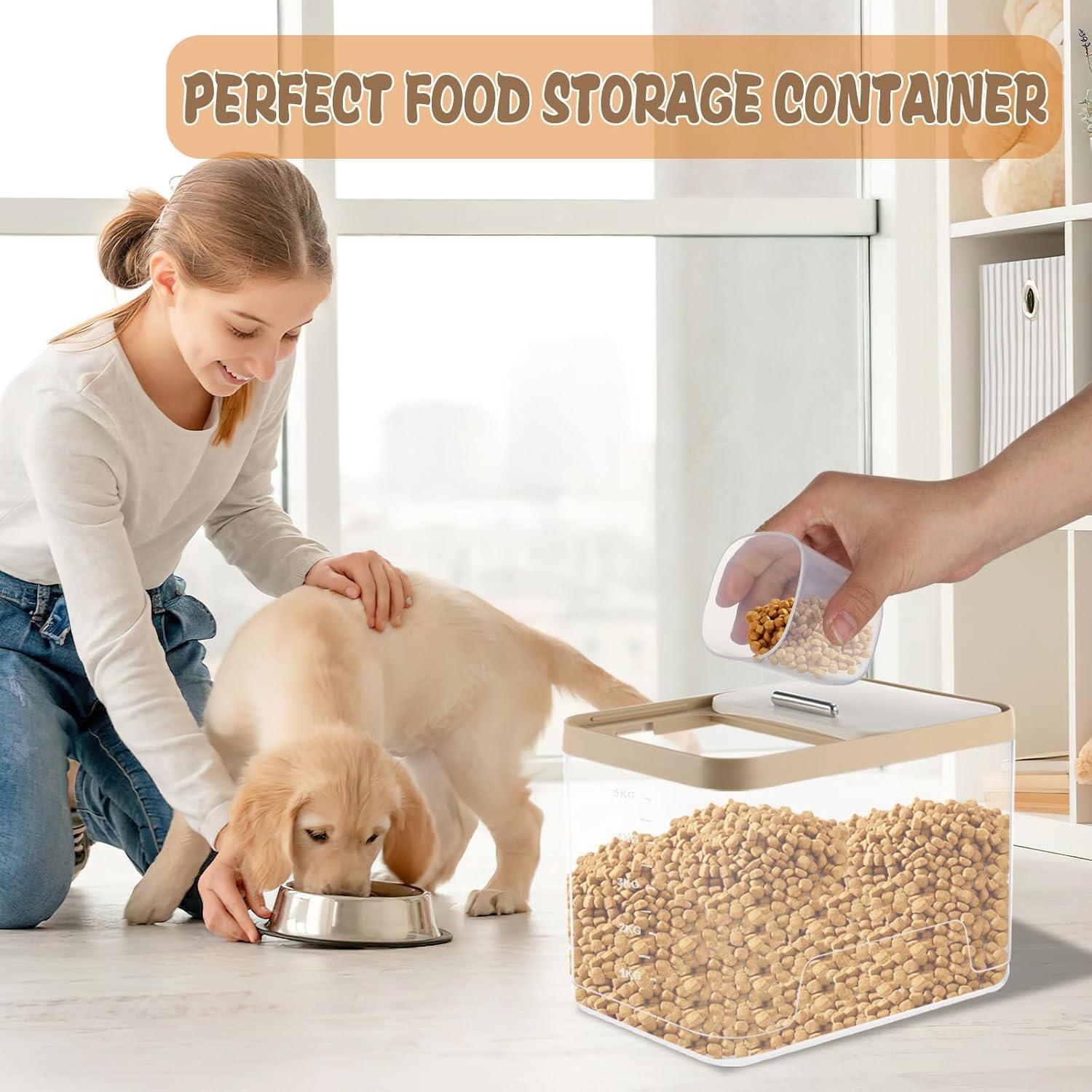 Contenedor Hermético CIEOVO 4.54kg para Comida de Mascotas