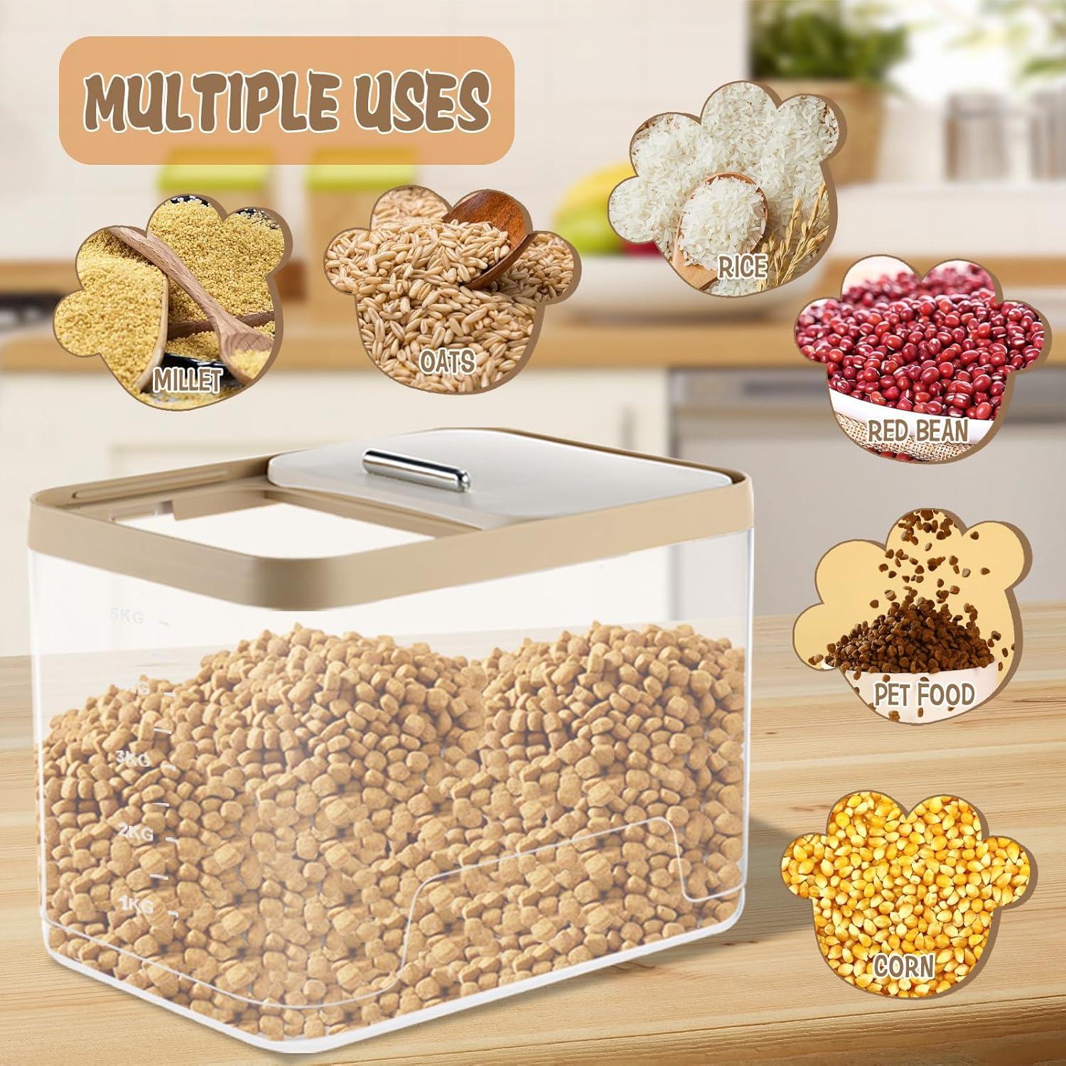 Contenedor Hermético CIEOVO 4.54kg para Comida de Mascotas