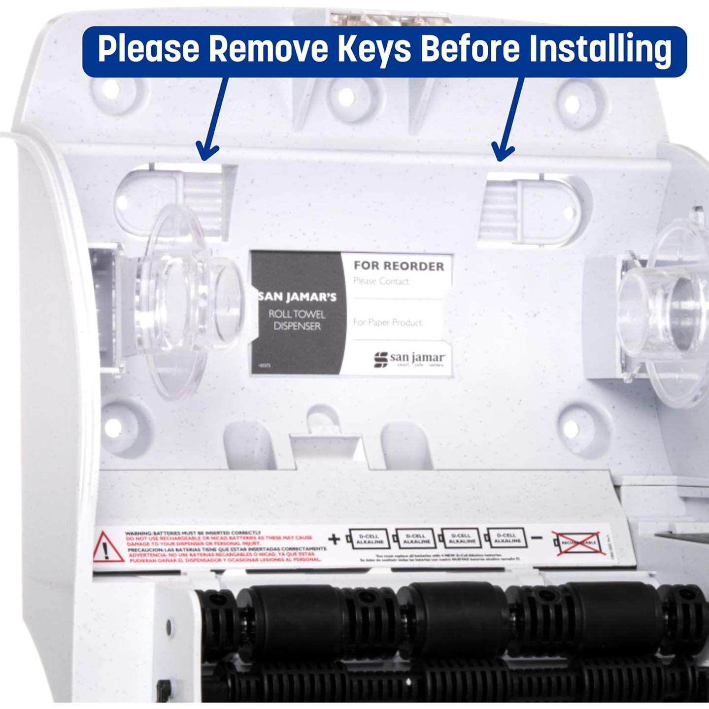 Dispensador de Toallas de Papel San Jamar T8400TBK Negro