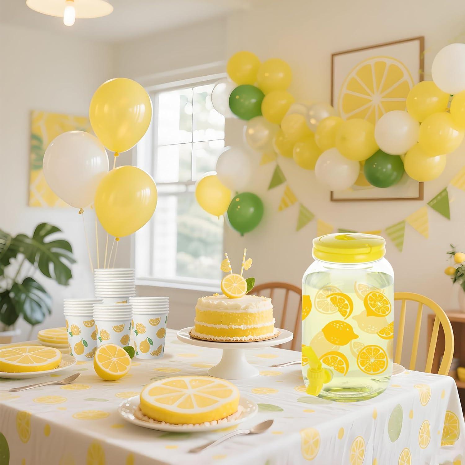 Dispensador de Bebidas de Plástico CIEOVO 3.8L con 50 Vasos