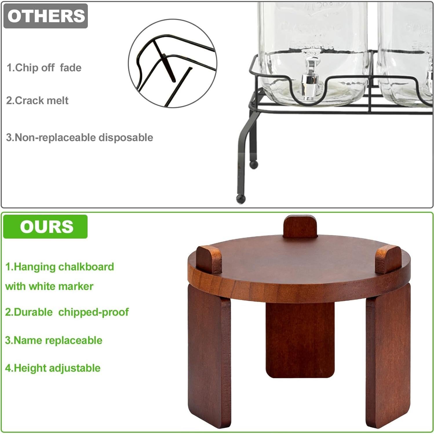 Dispensador de Bebidas de Vidrio FavorFlavor 3.8L con Grifo